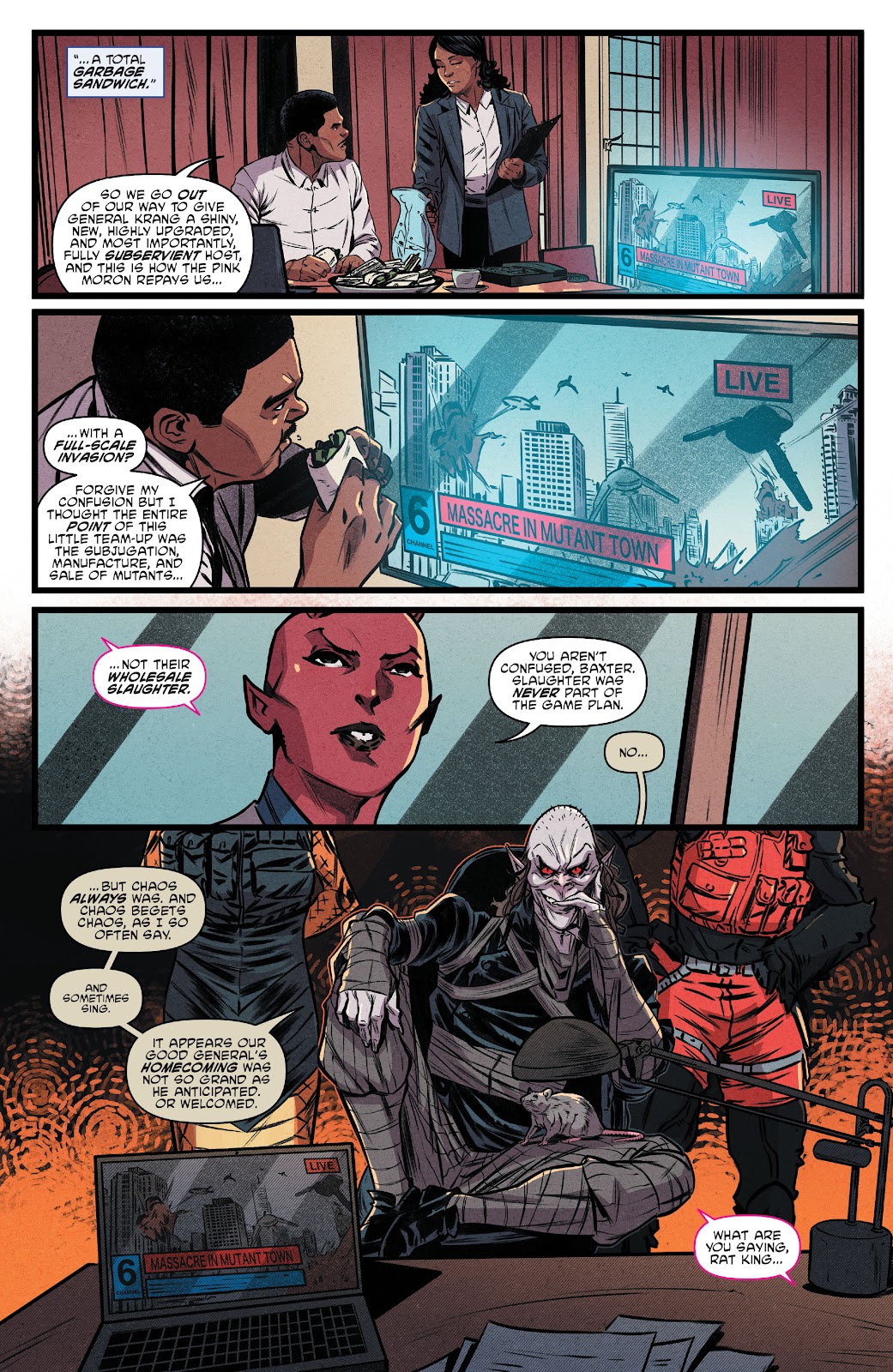 Teenage Mutant Ninja Turtles: The Armageddon Game issue 6 - Page 8