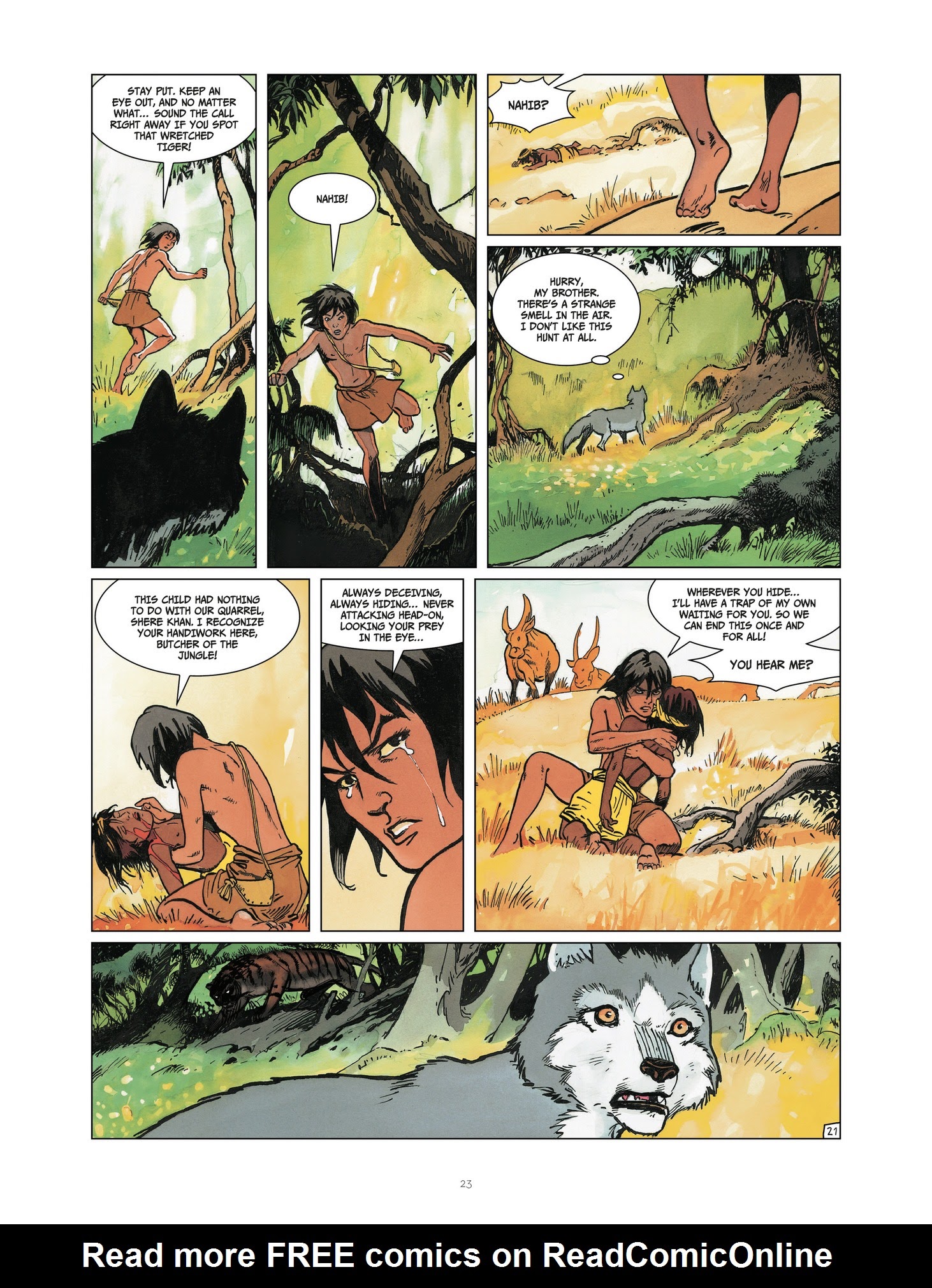Read online The Last Jungle Book comic -  Issue #2 - 23