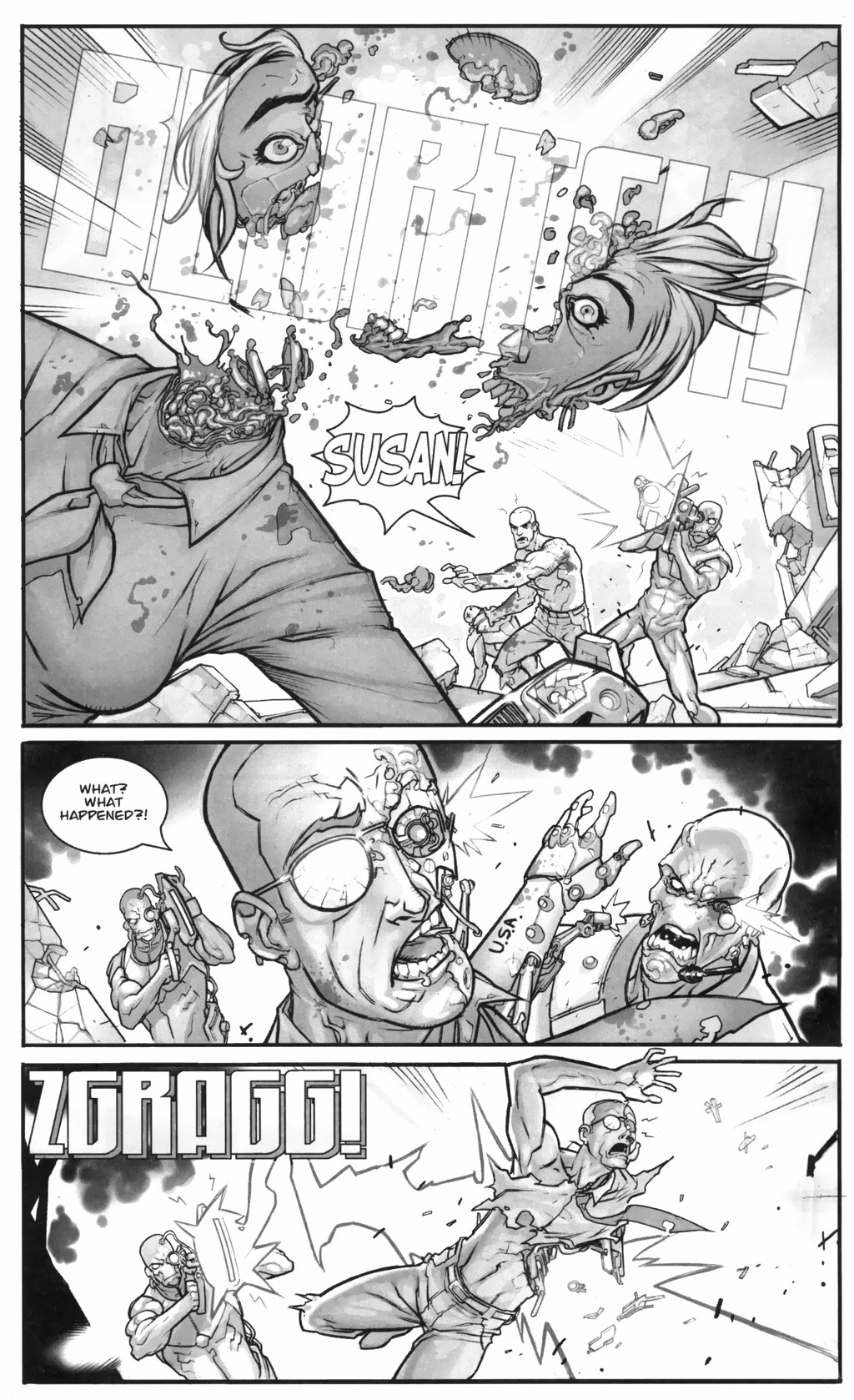 Read online Brit: Red White Black & Blue comic -  Issue # Full - 36