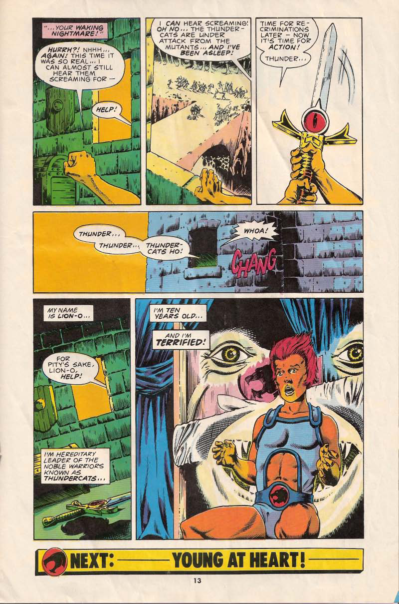 Read online ThunderCats (1987) comic -  Issue #9 - 13