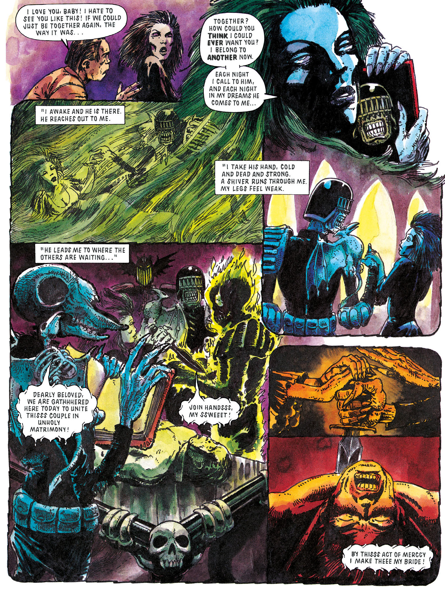 Read online Essential Judge Dredd: Necropolis comic -  Issue # TPB (Part 1) - 35