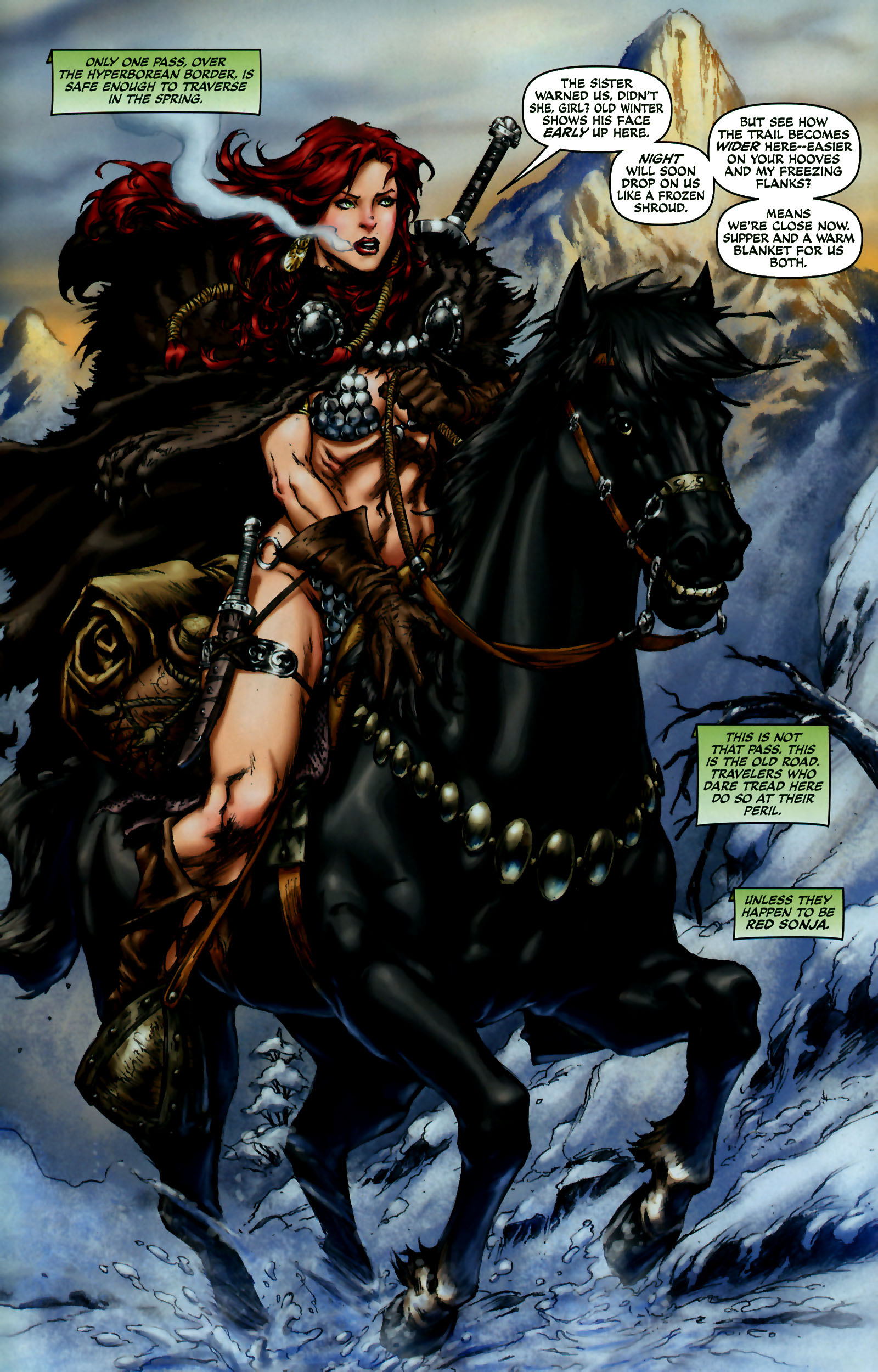 Read online Red Sonja (2005) comic -  Issue # _Annual 3 - 6