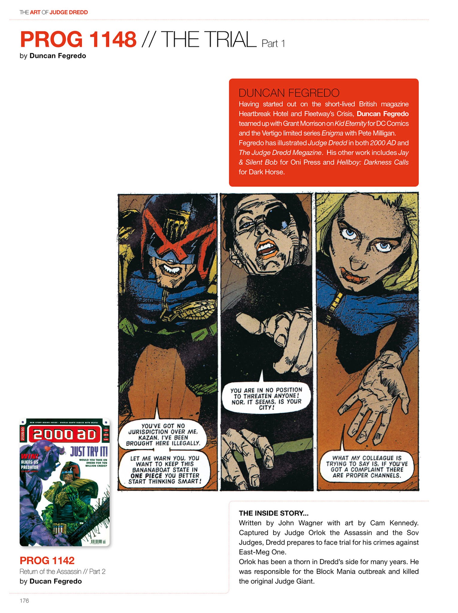 Read online The Art of Judge Dredd: Featuring 35 Years of Zarjaz Covers comic -  Issue # TPB (Part 2) - 85