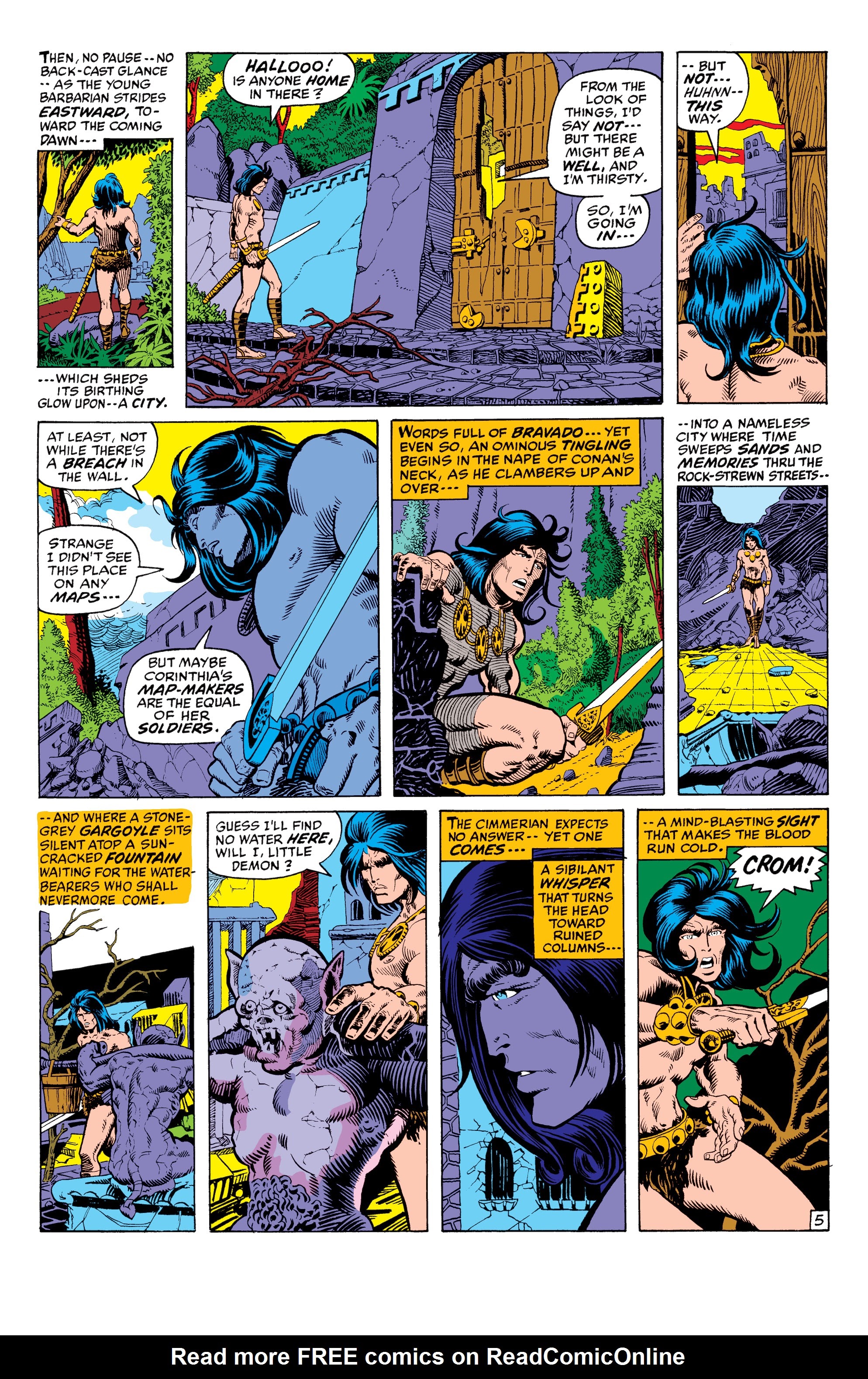 Read online Conan The Barbarian Epic Collection: The Original Marvel Years - The Coming Of Conan comic -  Issue # TPB (Part 2) - 60