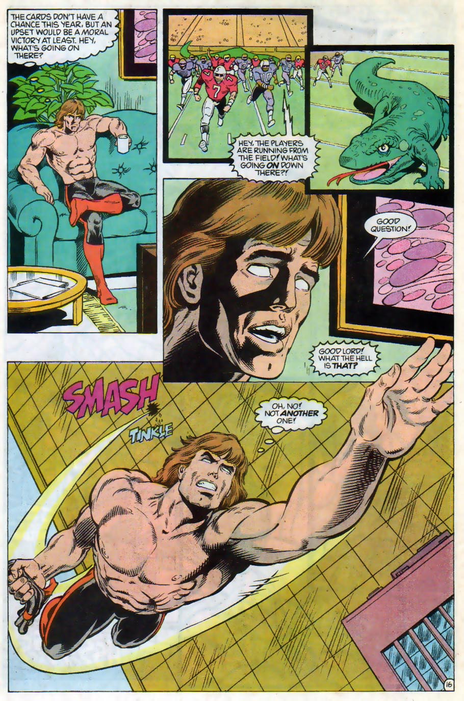 Read online Starman (1988) comic -  Issue #32 - 17