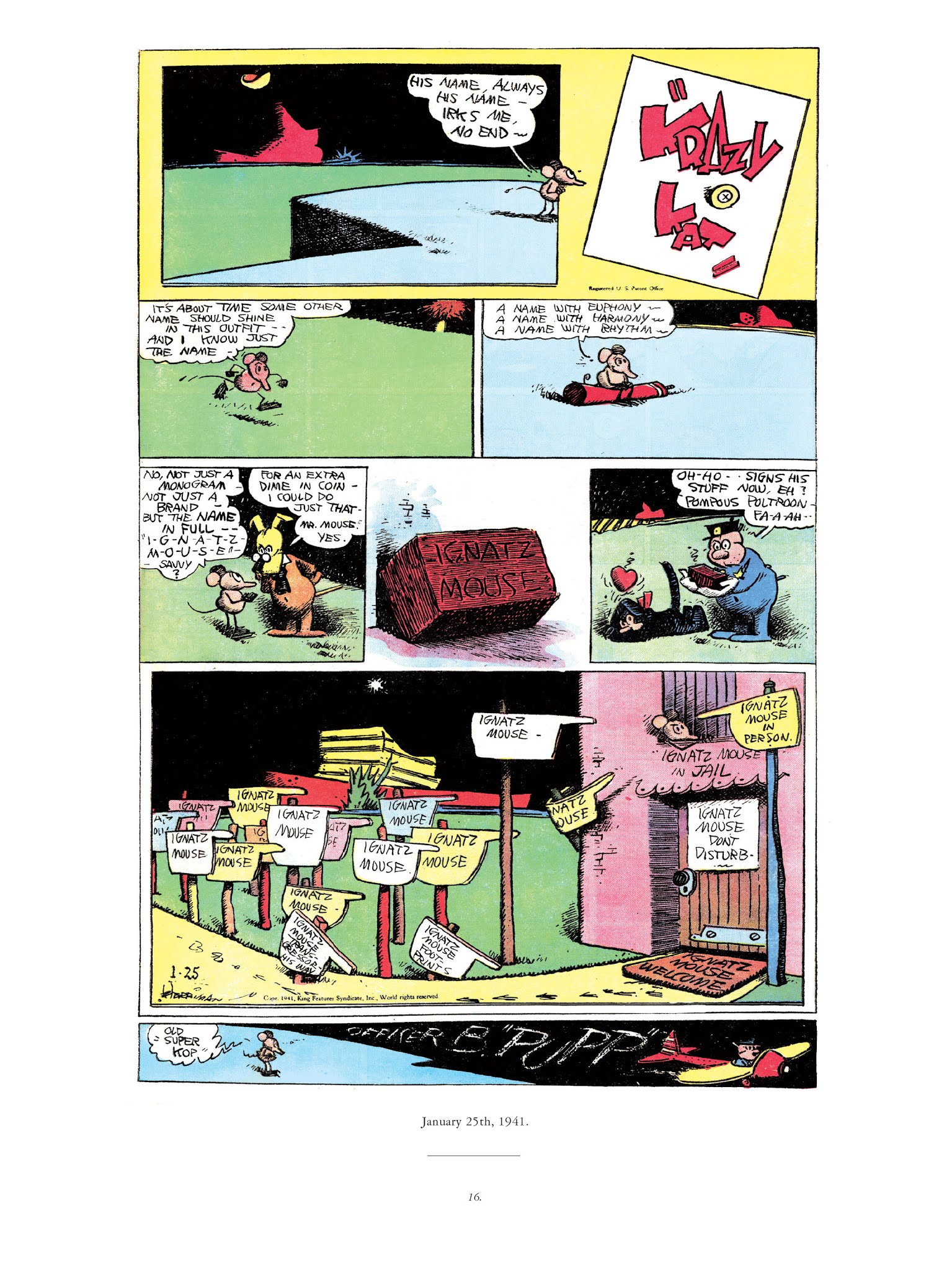 Read online Krazy & Ignatz comic -  Issue # TPB 12 - 15