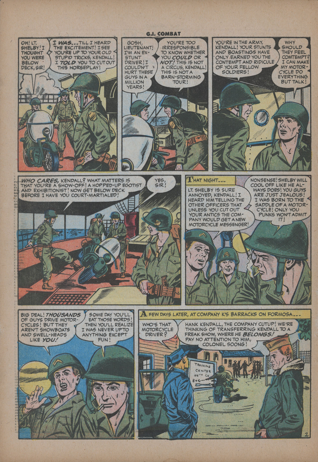 Read online G.I. Combat (1952) comic -  Issue #43 - 28