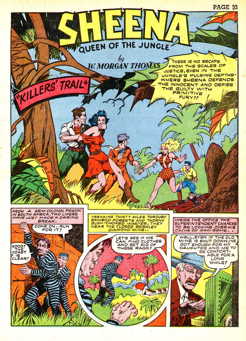 Read online Sheena, Queen of the Jungle (1942) comic -  Issue #3 - 36