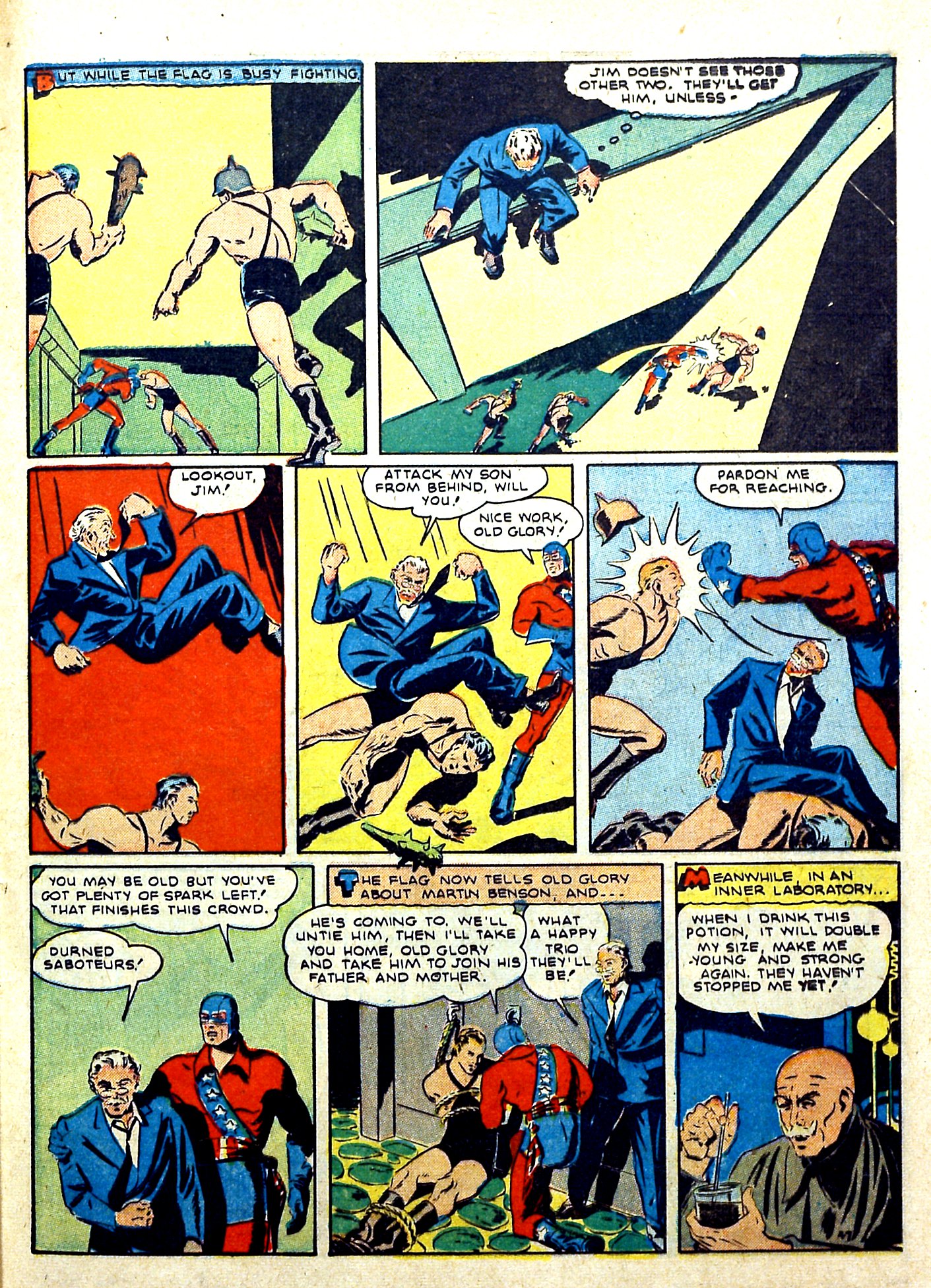 Read online Our Flag Comics comic -  Issue #3 - 48