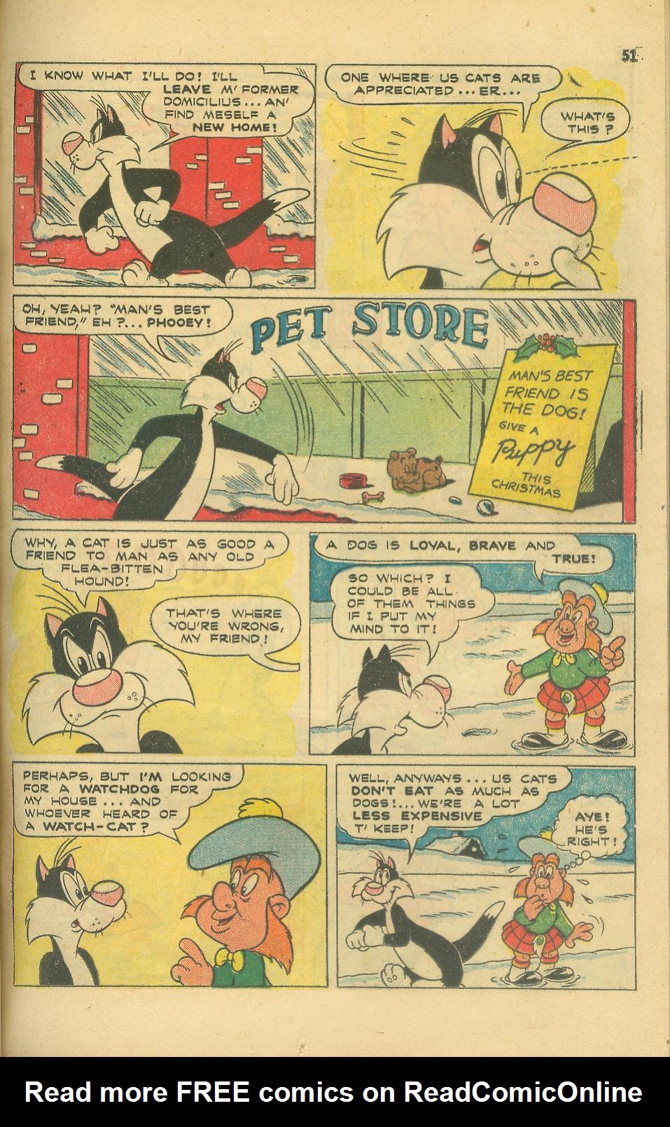 Read online Bugs Bunny's Christmas Funnies comic -  Issue # TPB 1 - 53