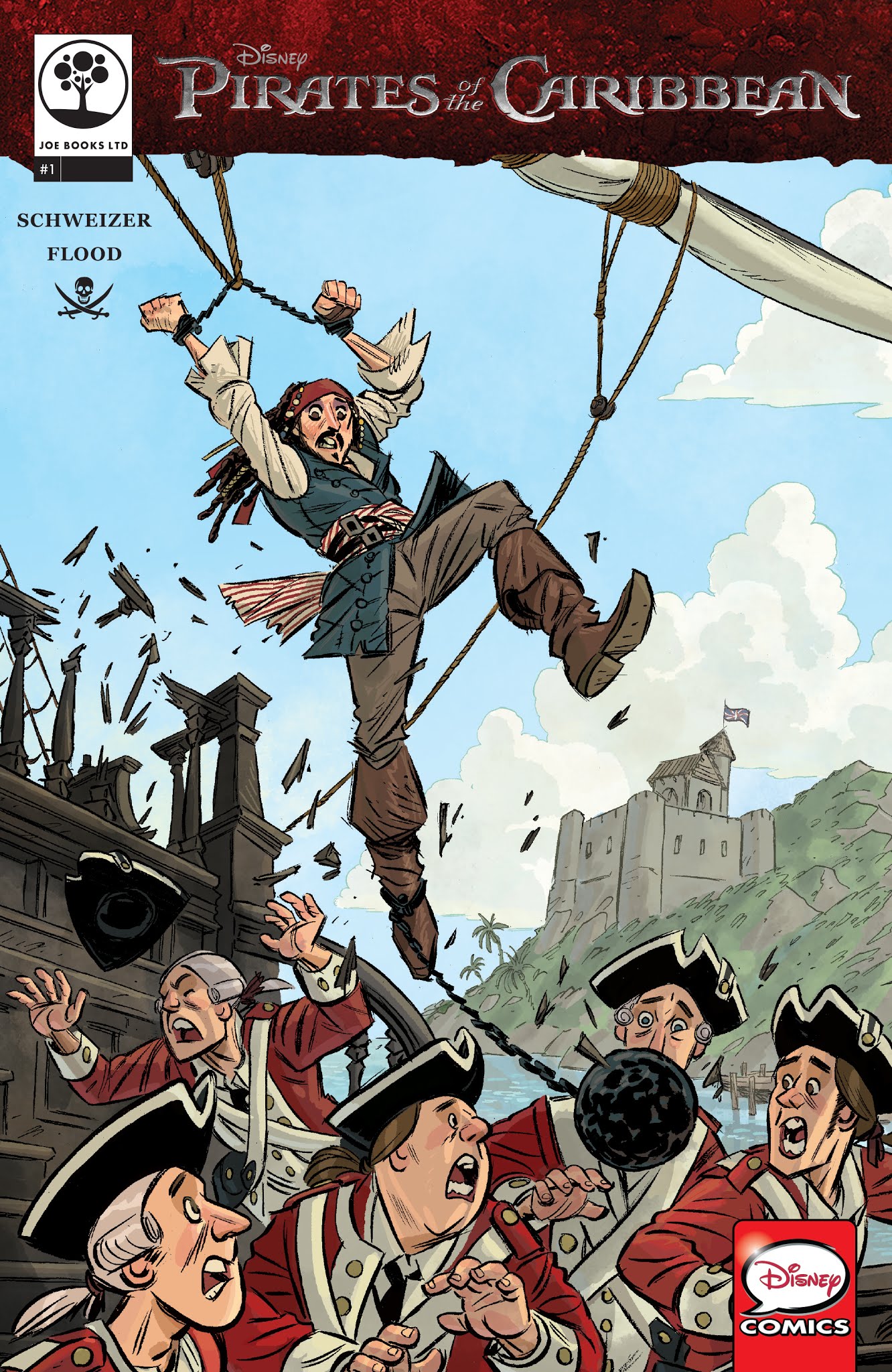 Read online Disney Pirates of the Caribbean comic -  Issue #1 - 1