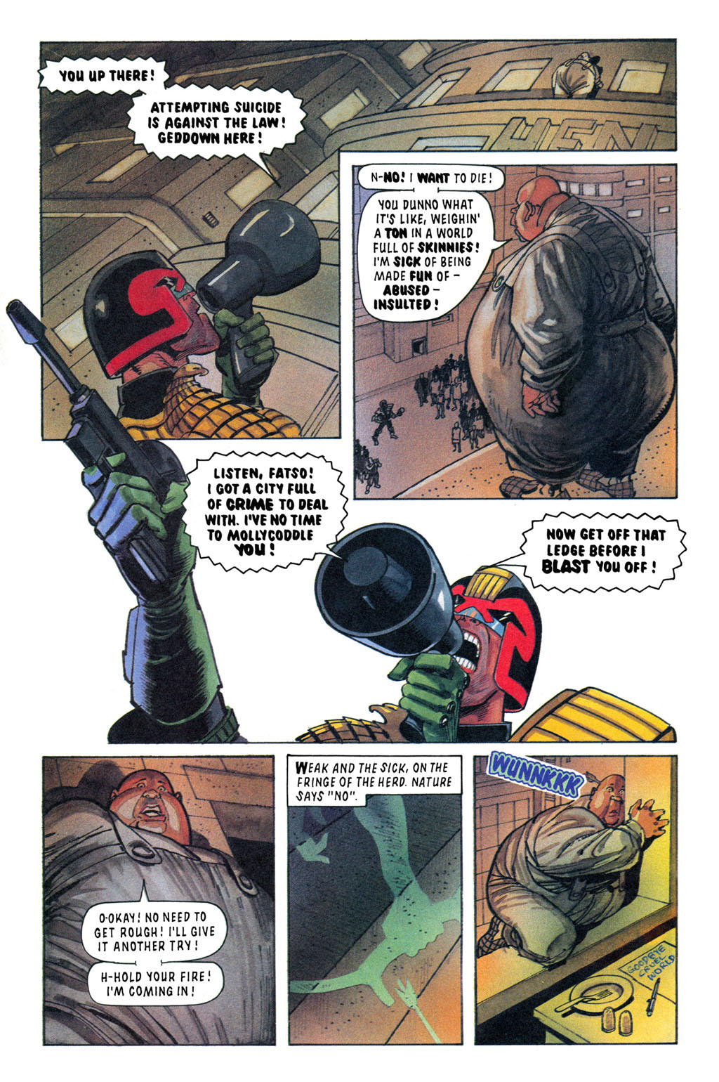 Read online Judge Dredd: The Megazine comic -  Issue #1 - 10