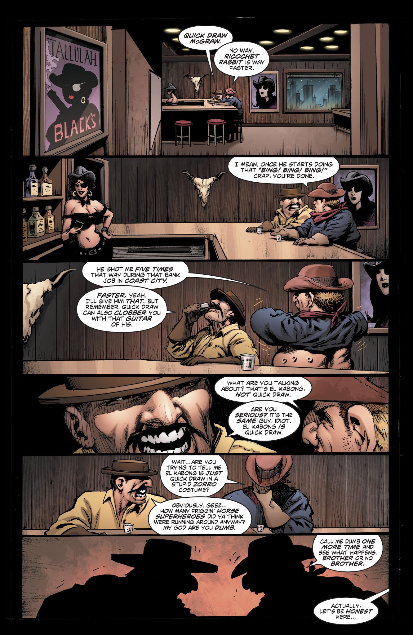 Read online Deathstroke/Yogi Bear Special comic -  Issue # Full - 7