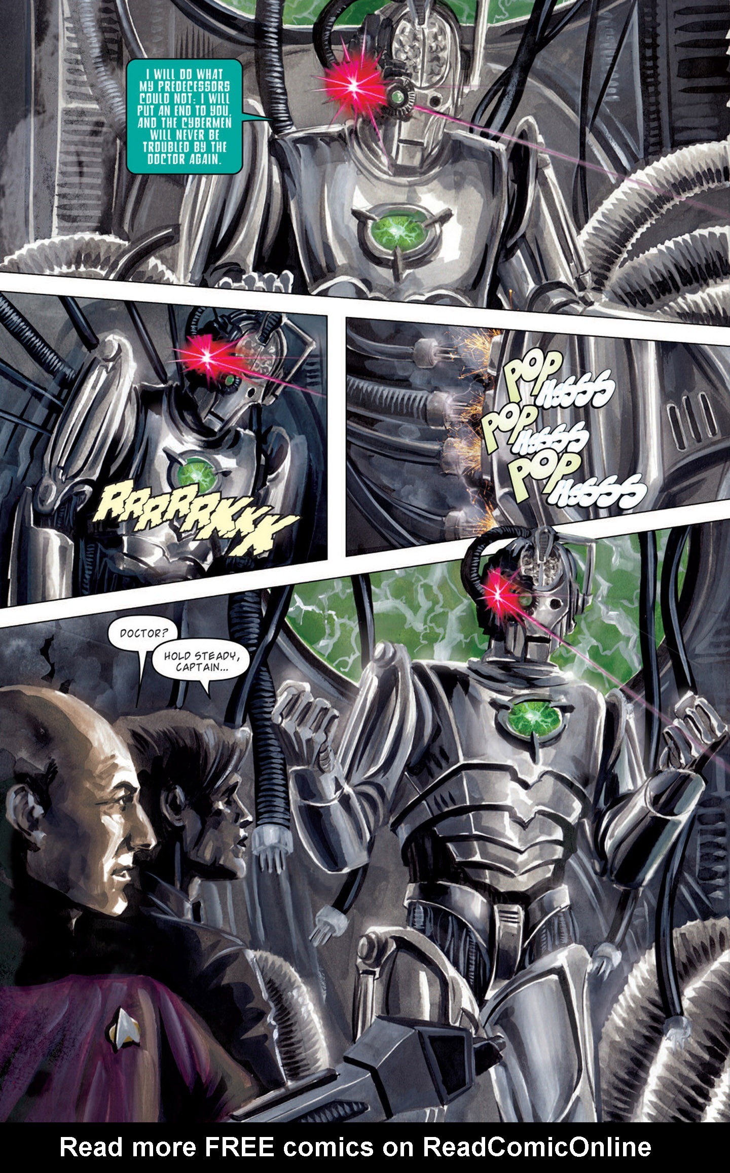 Read online Star Trek: The Next Generation/Doctor Who: Assimilation² comic -  Issue #8 - 12