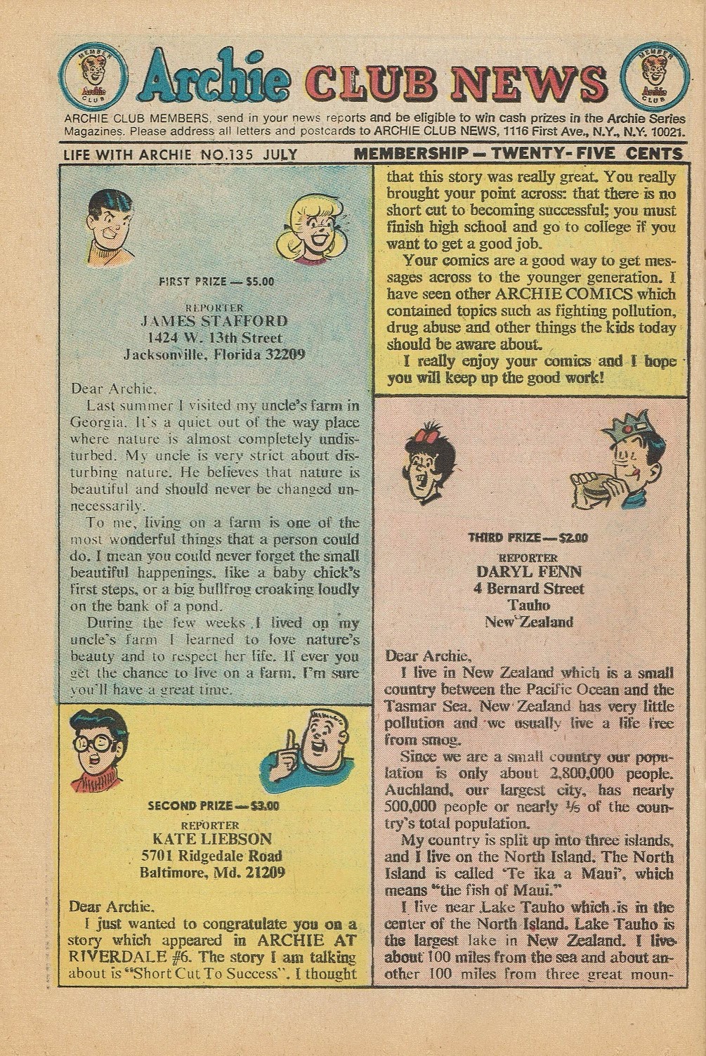 Read online Life With Archie (1958) comic -  Issue #135 - 22