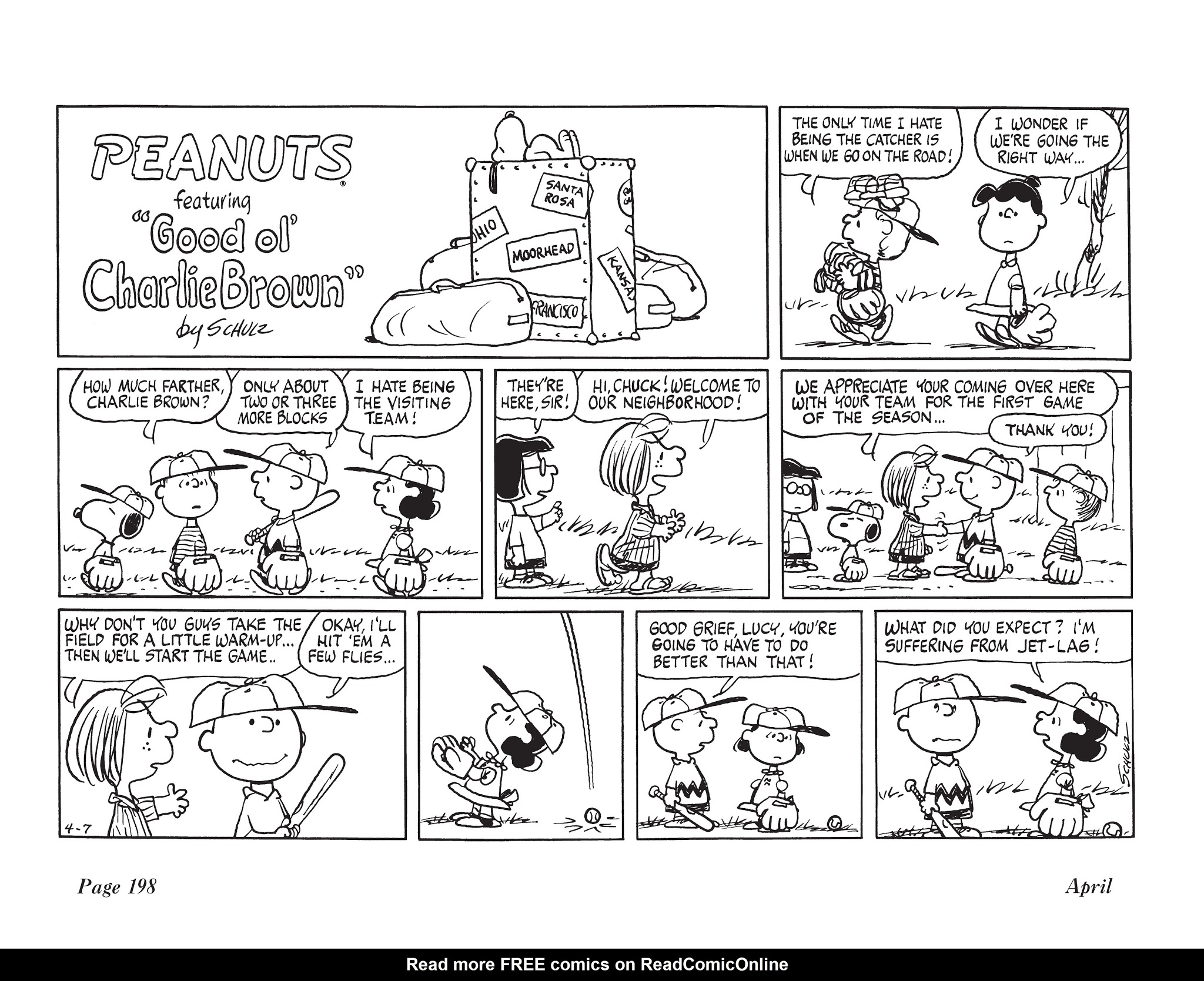 Read online The Complete Peanuts comic -  Issue # TPB 12 - 212