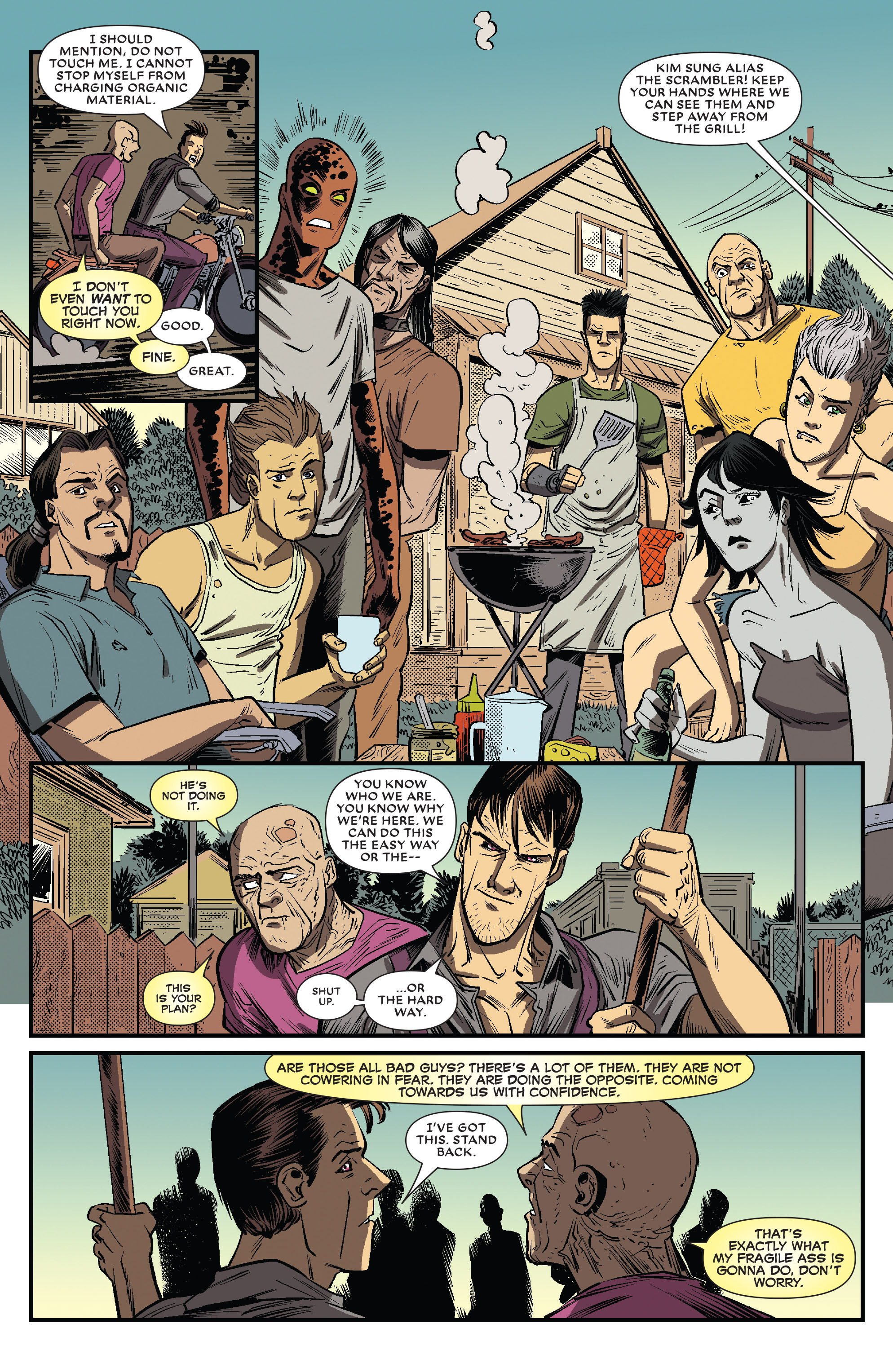 Read online Deadpool V Gambit comic -  Issue #3 - 17