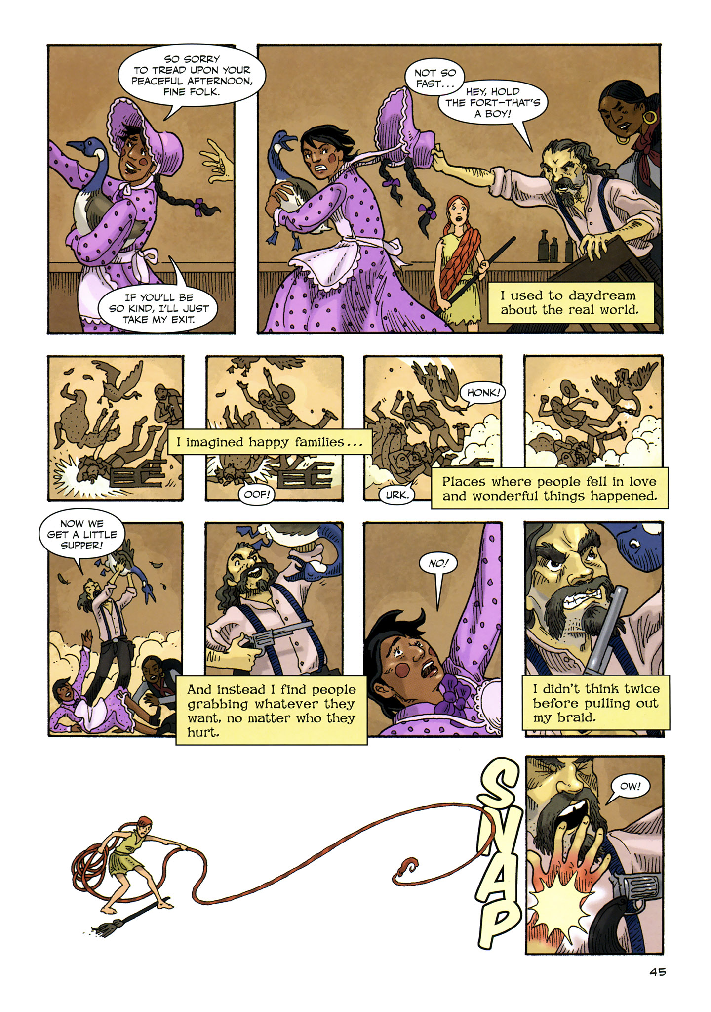 Read online Rapunzel's Revenge comic -  Issue # TPB - 47