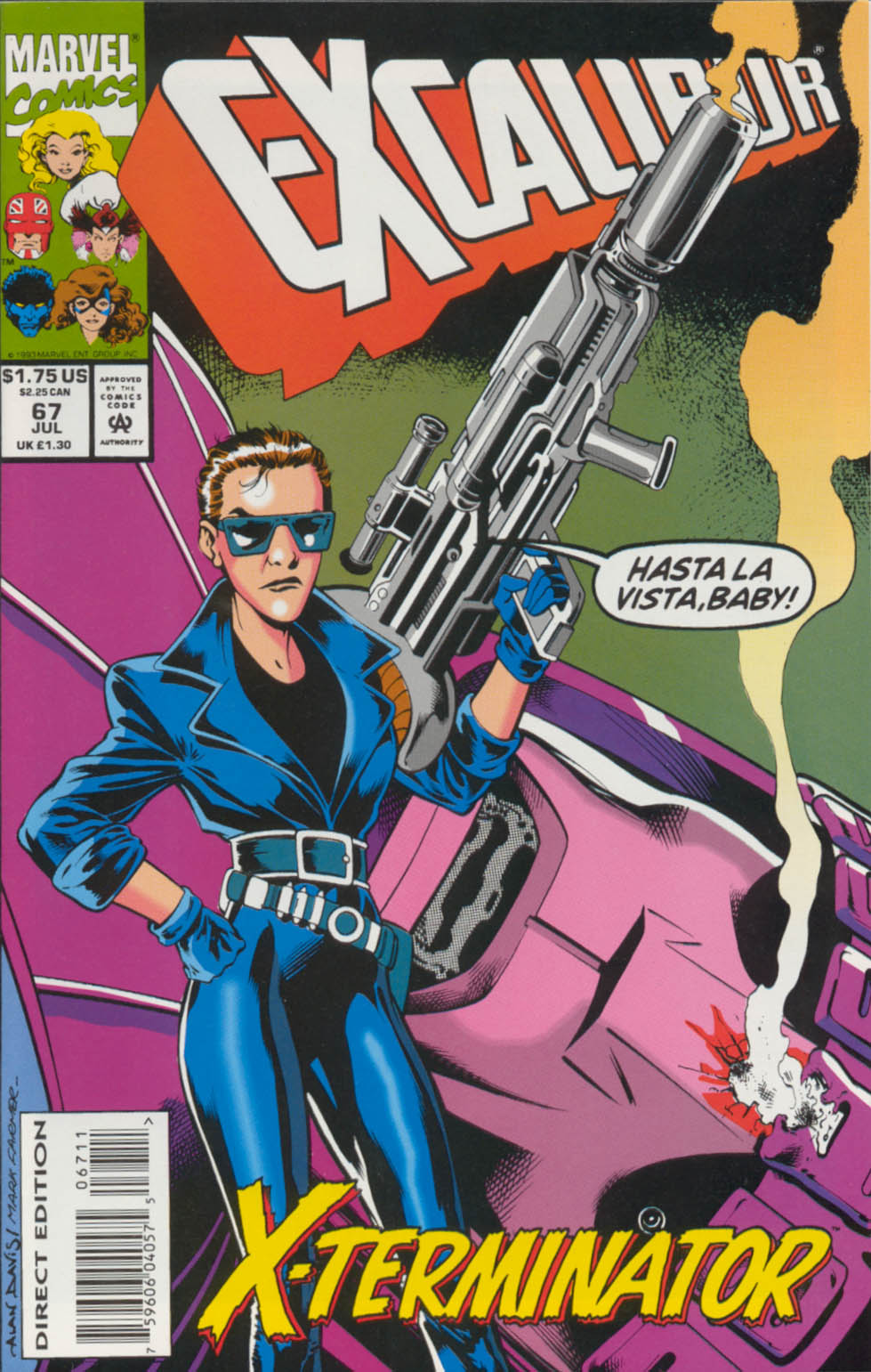 Read online Excalibur (1988) comic -  Issue #67 - 1