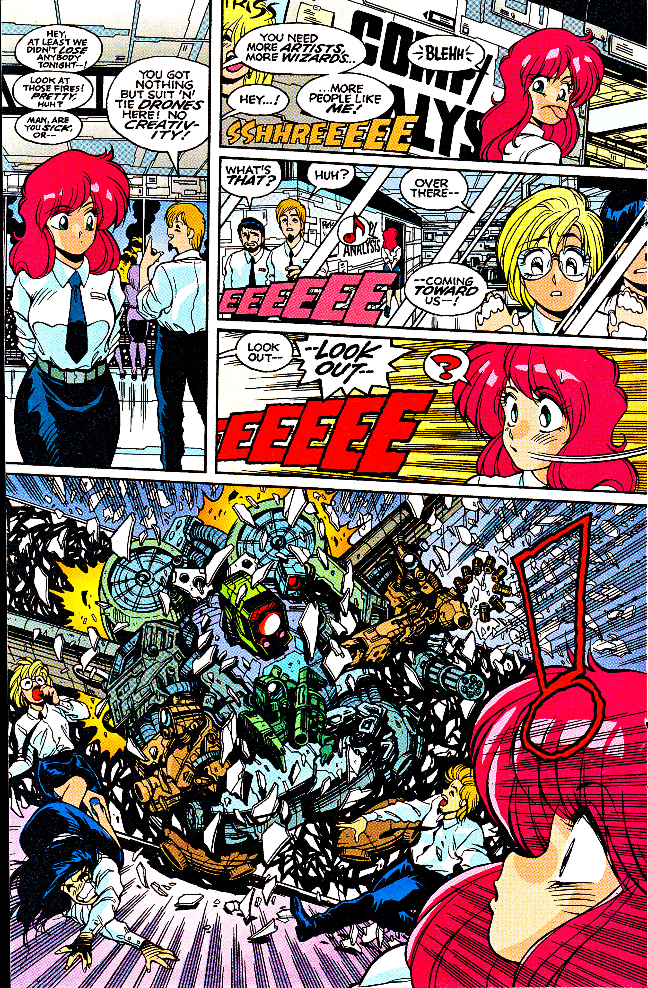 Read online Bubblegum Crisis: Grand Mal comic -  Issue #3 - 17