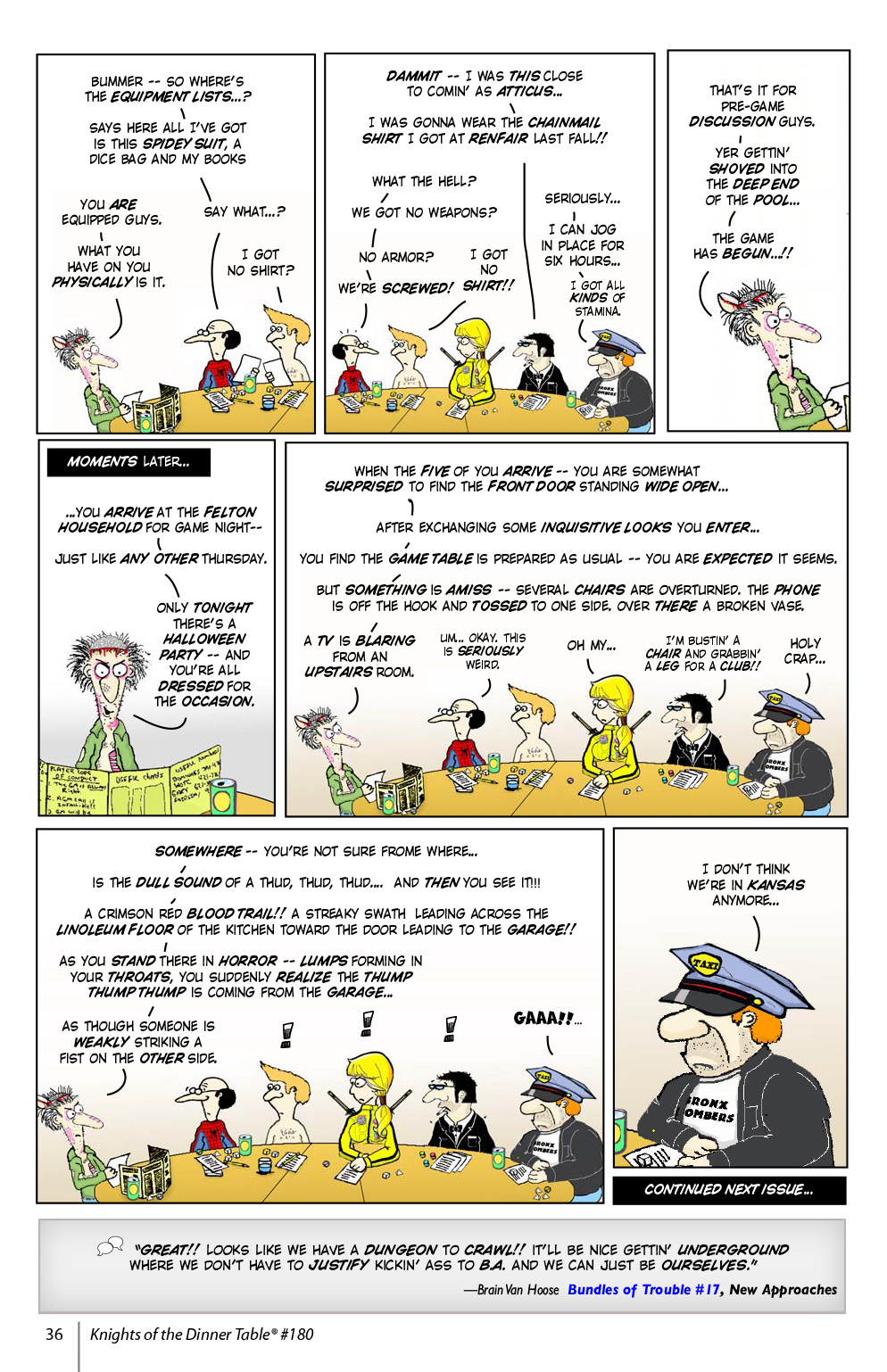 Read online Knights of the Dinner Table comic -  Issue #180 - 38