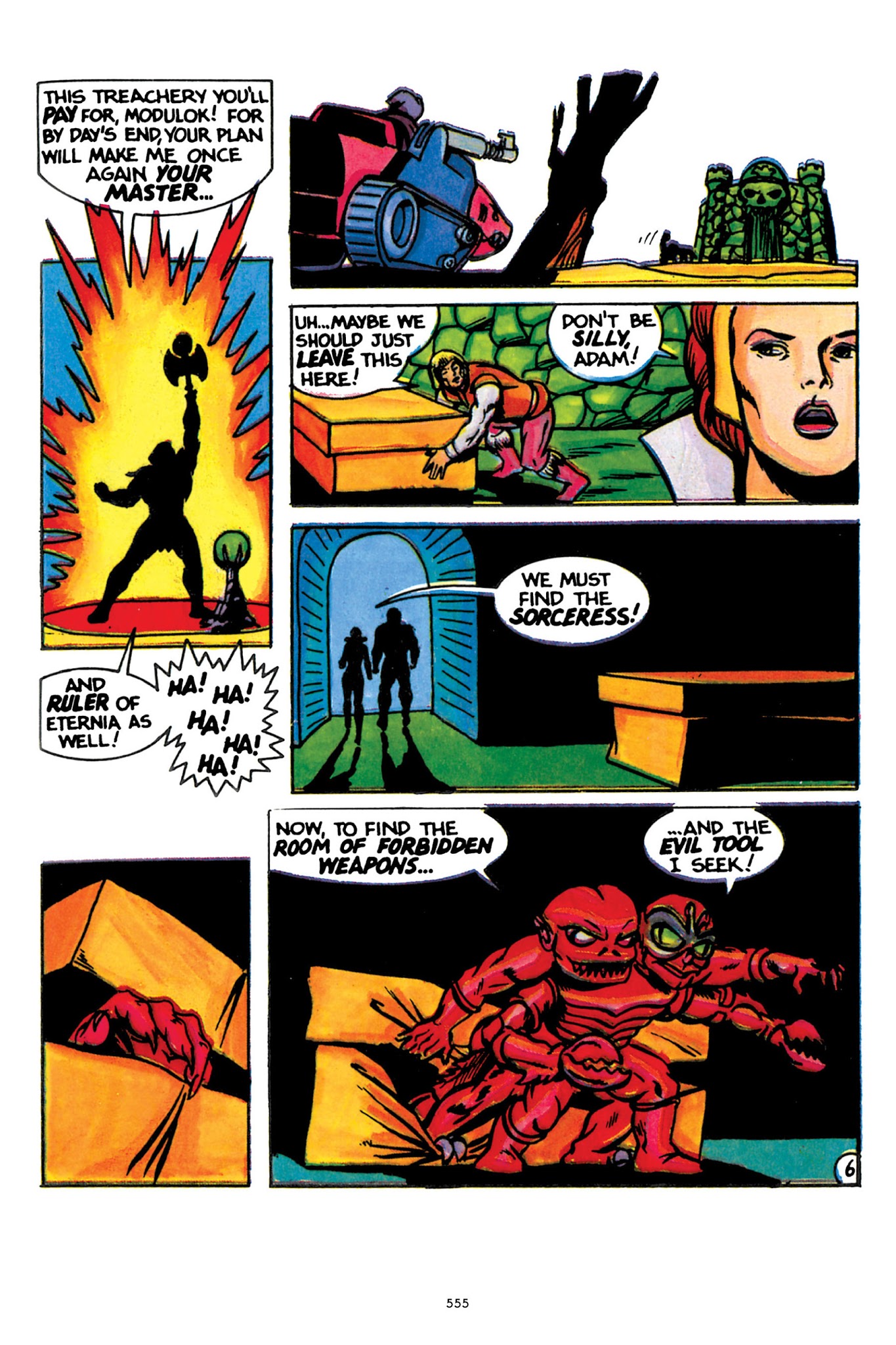 Read online He-Man and the Masters of the Universe Minicomic Collection comic -  Issue # TPB 1 - 538