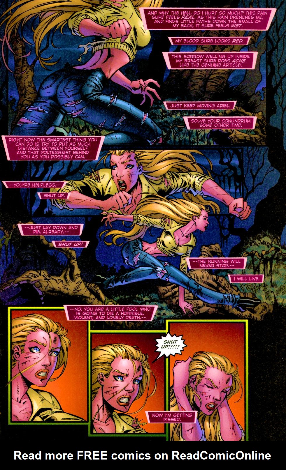 Read online Dreams of the Darkchylde comic -  Issue #5 - 5