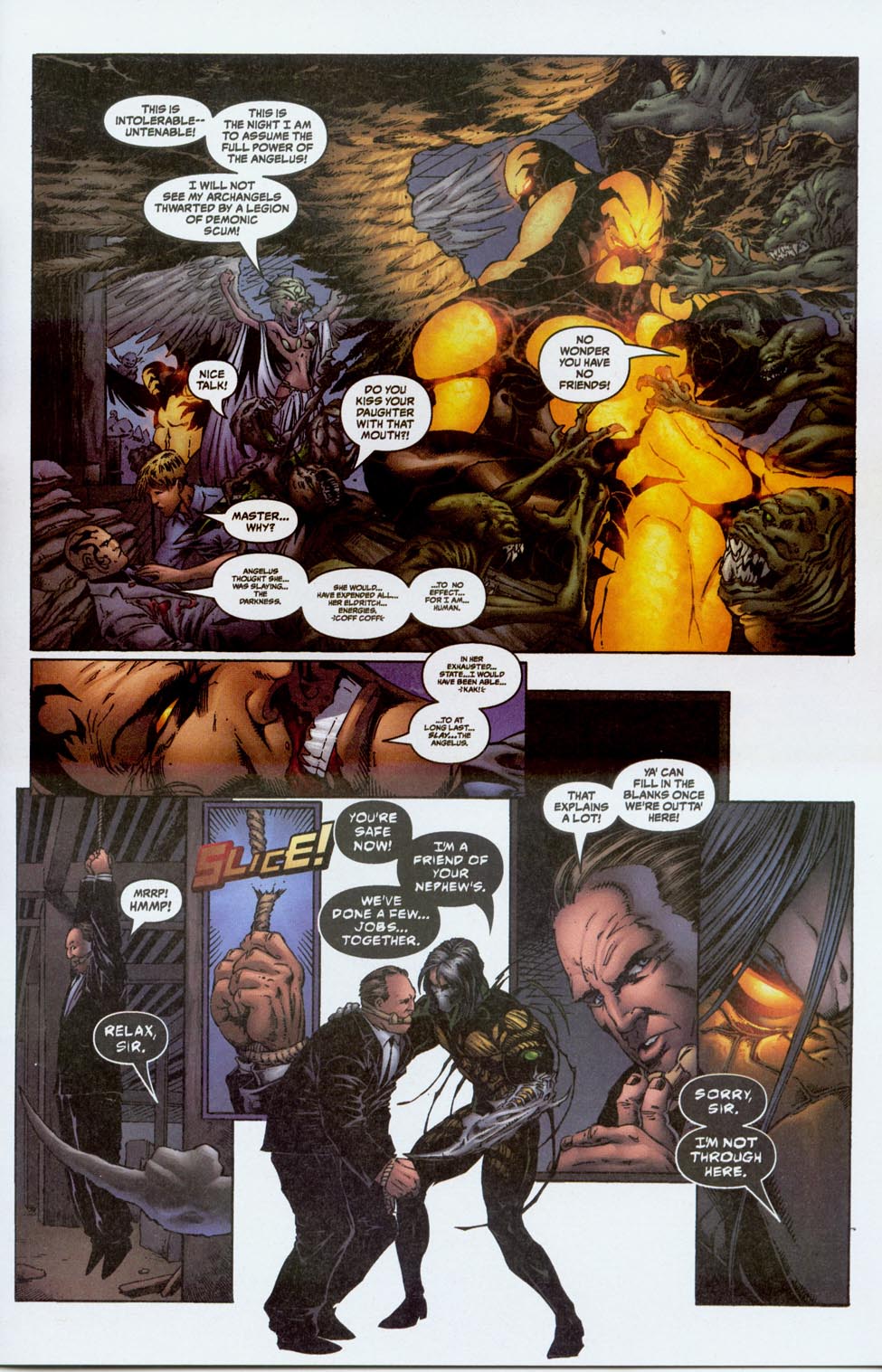 Read online The Darkness (1996) comic -  Issue #25 - 28