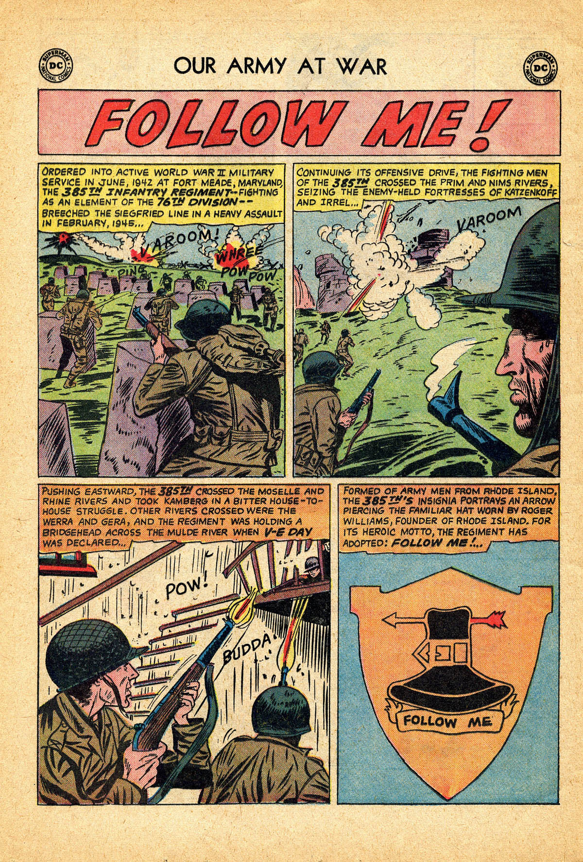 Read online Our Army at War (1952) comic -  Issue #121 - 32