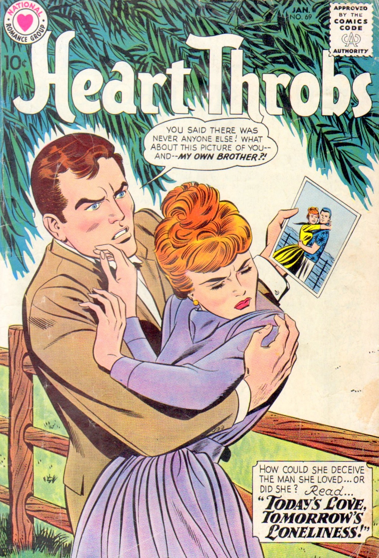 Read online Heart Throbs comic -  Issue #69 - 1