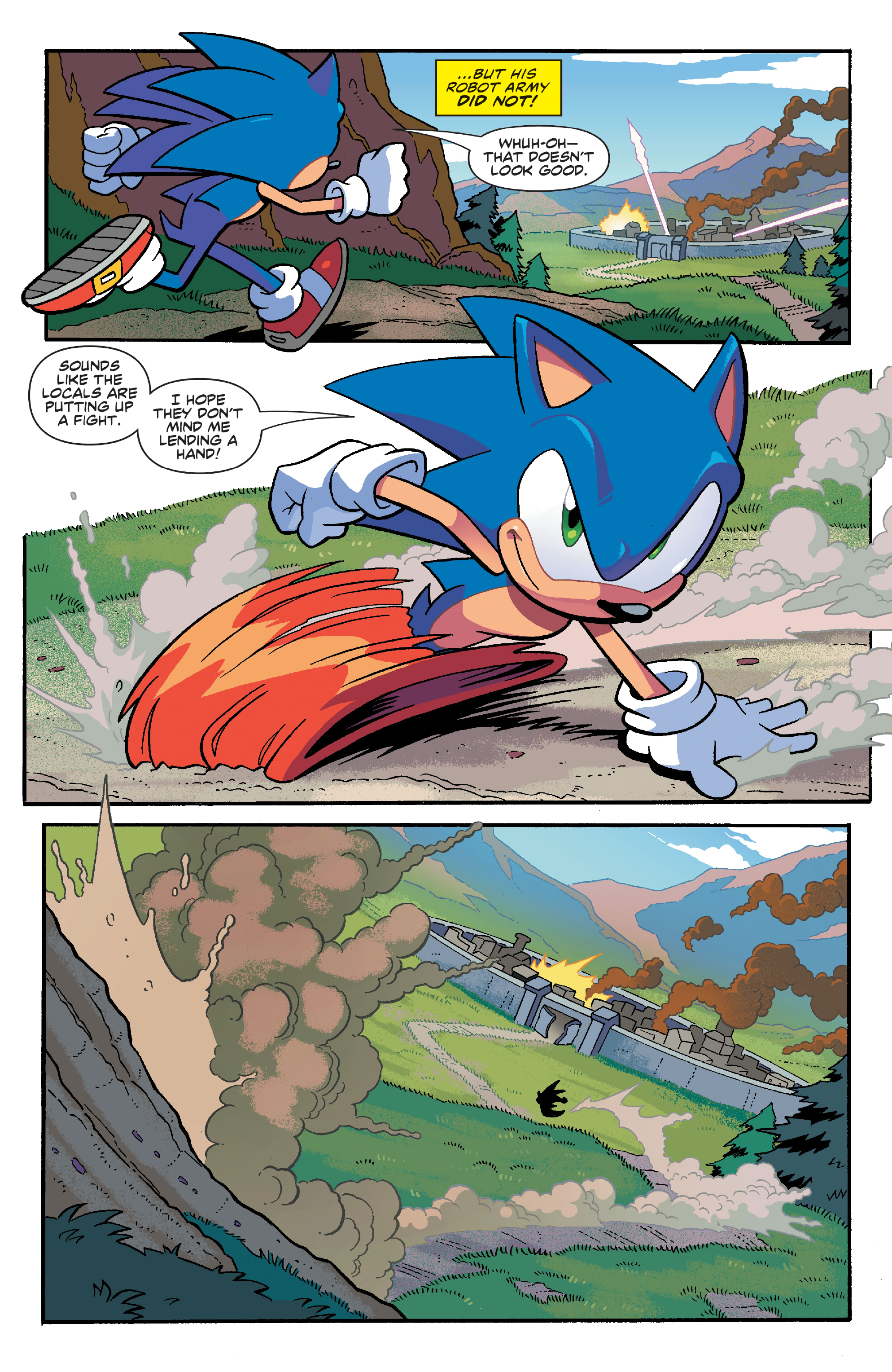 Read online Sonic the Hedgehog (2018) comic -  Issue # _5th Anniversary Edition - 5