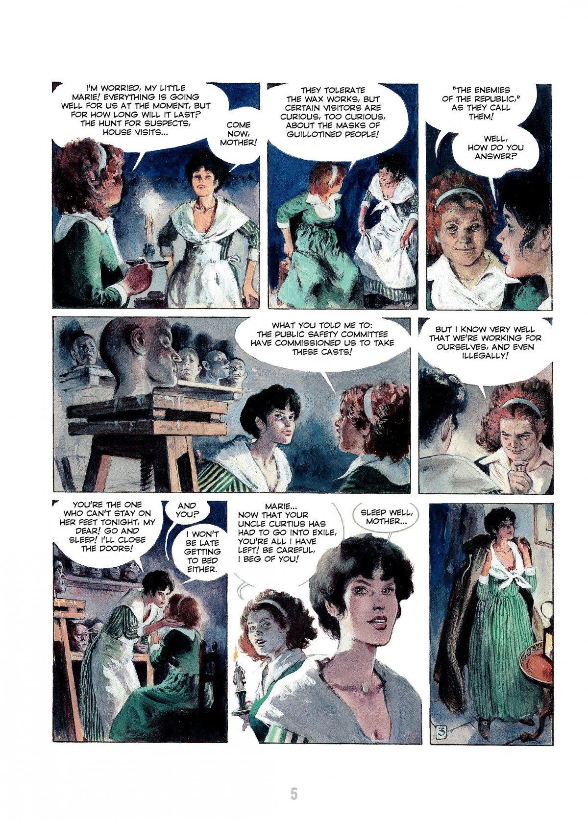 Read online The Fascinating Madame Tussaud comic -  Issue # TPB - 7