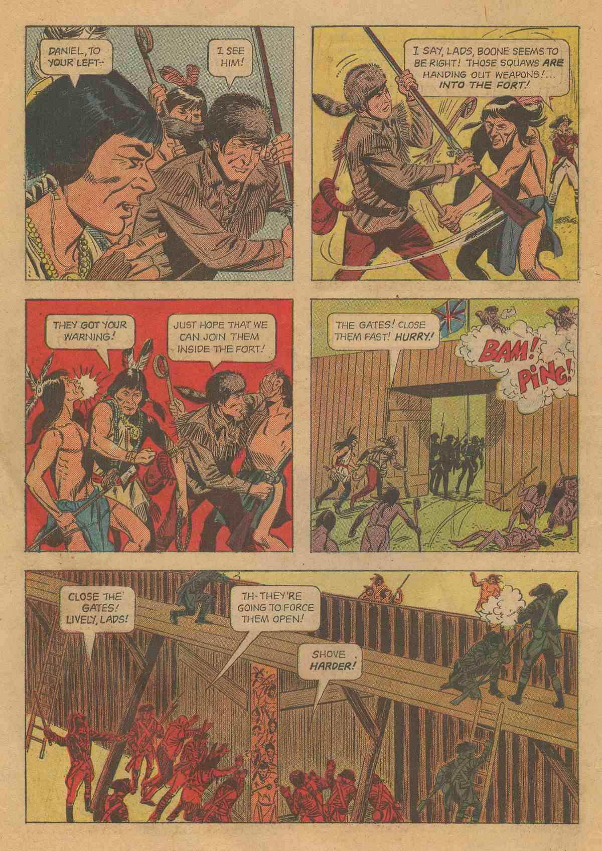 Read online Daniel Boone comic -  Issue #10 - 10