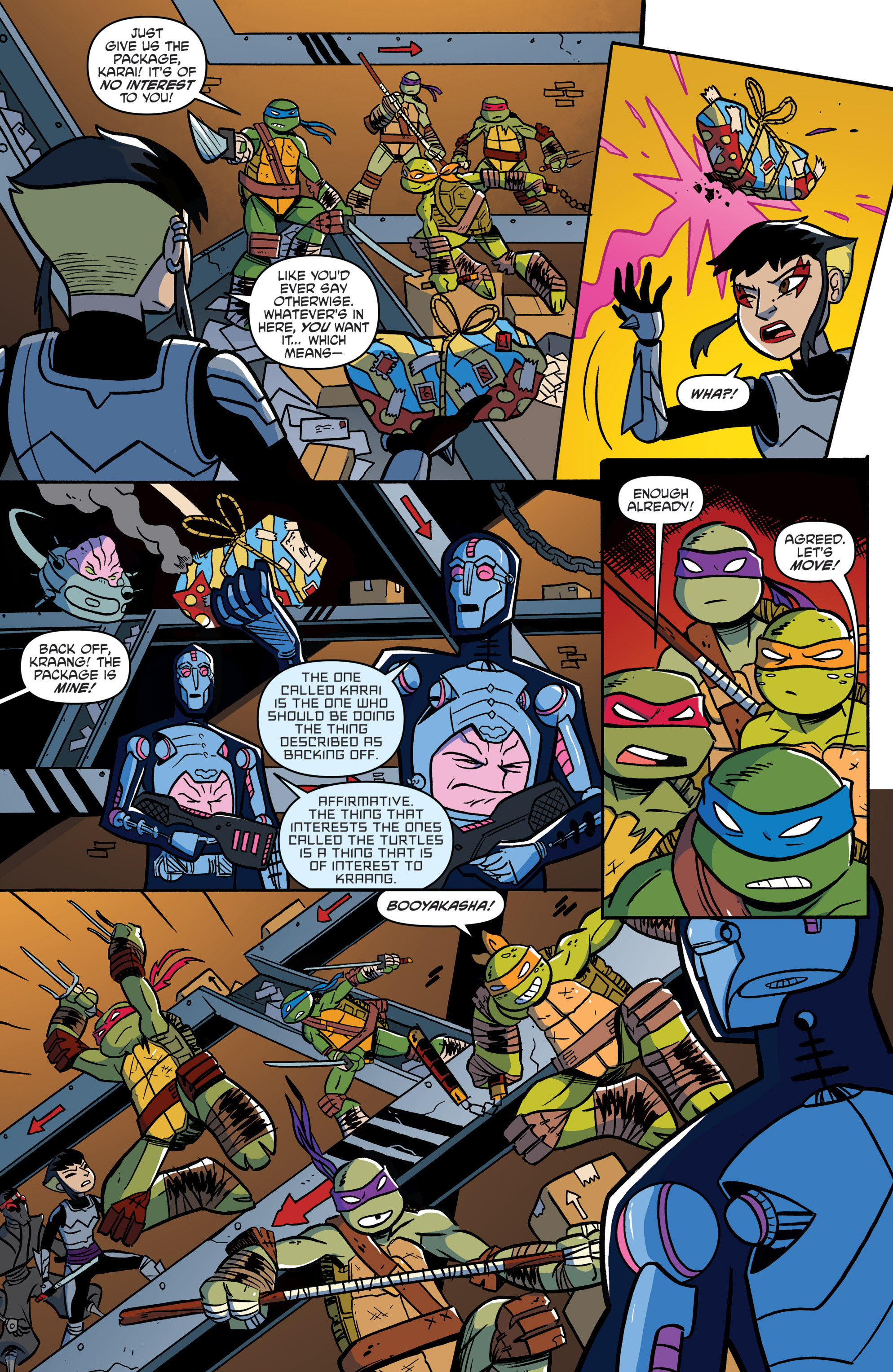 Read online Teenage Mutant Ninja Turtles New Animated Adventures comic -  Issue #12 - 8