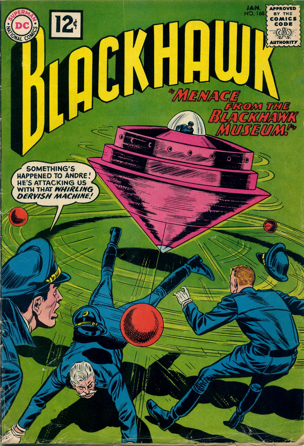 Read online Blackhawk (1957) comic -  Issue #168 - 1