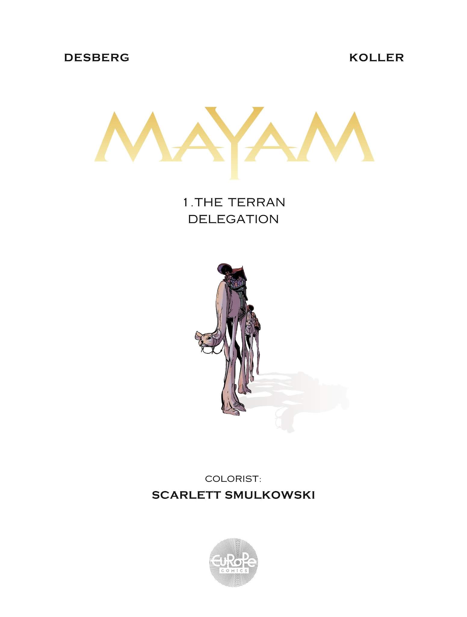 Read online Mayam comic -  Issue #1 - 2
