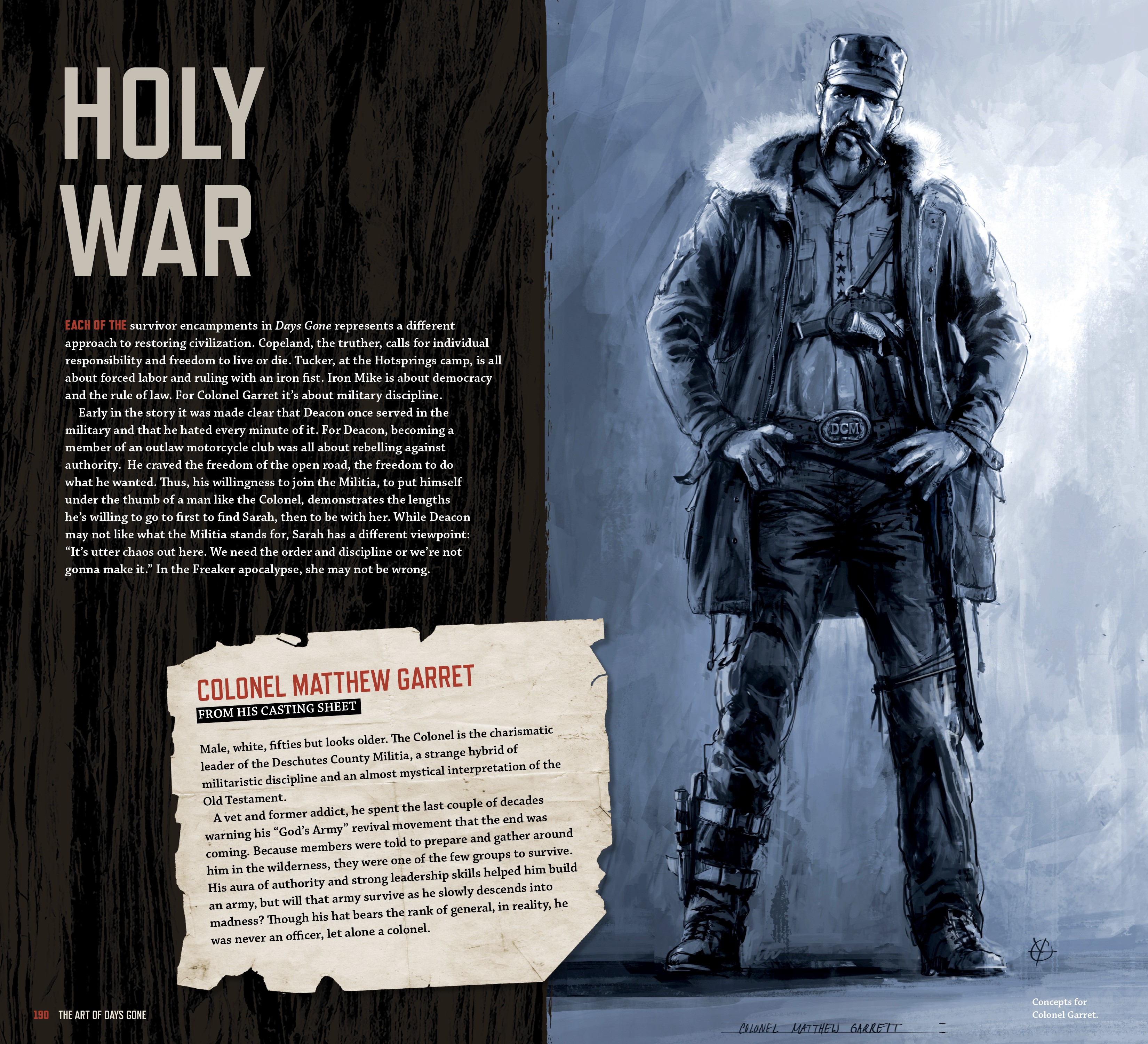 Read online The Art of Days Gone comic -  Issue # TPB (Part 2) - 73