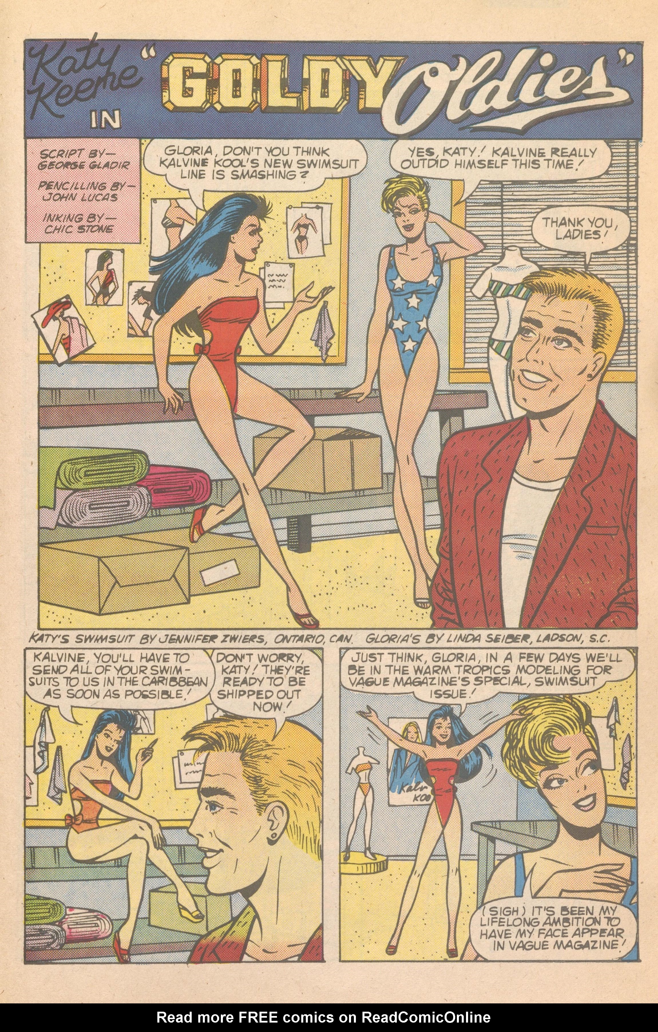 Read online Katy Keene (1983) comic -  Issue #23 - 28