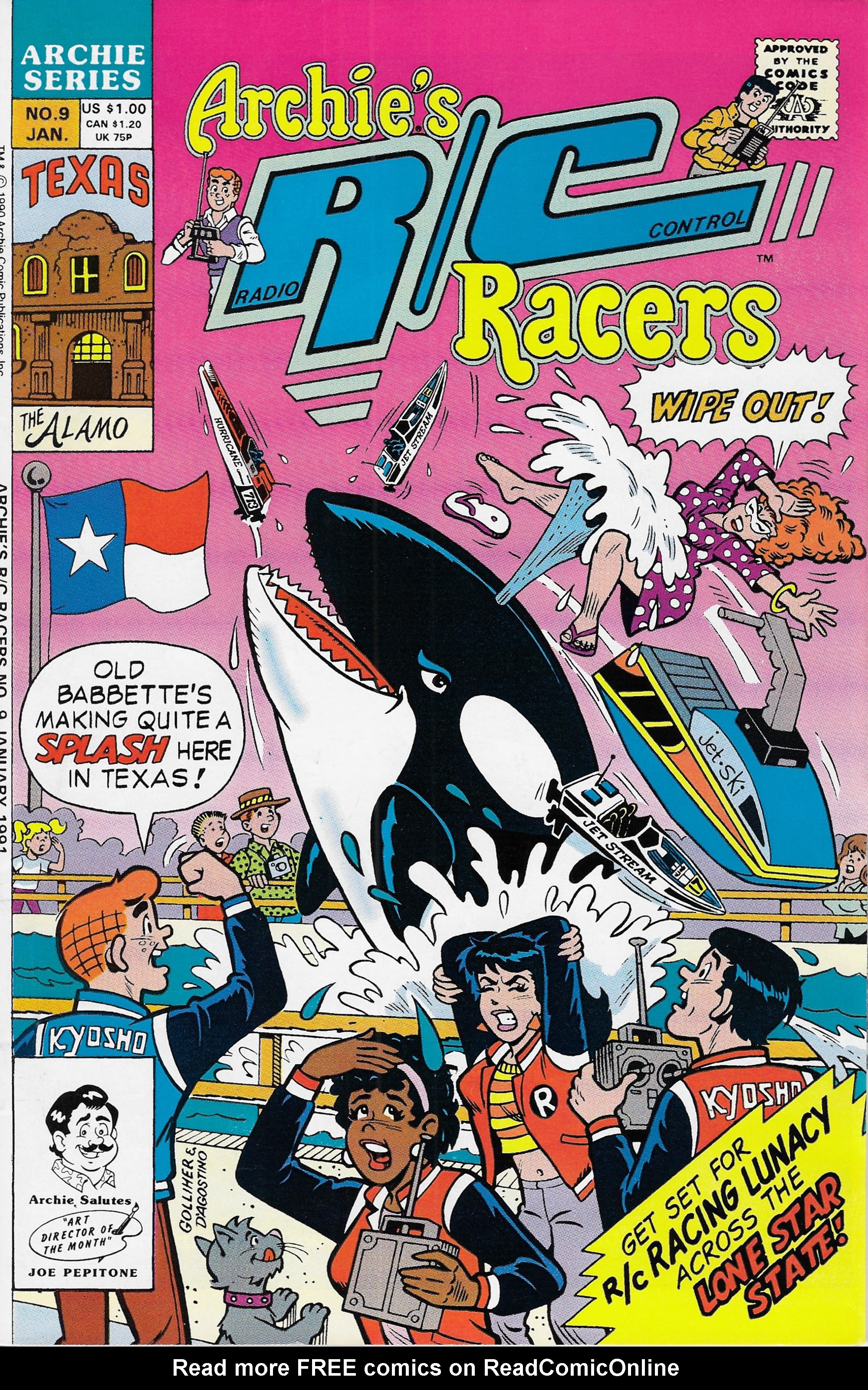 Read online Archie's R/C Racers comic -  Issue #9 - 1