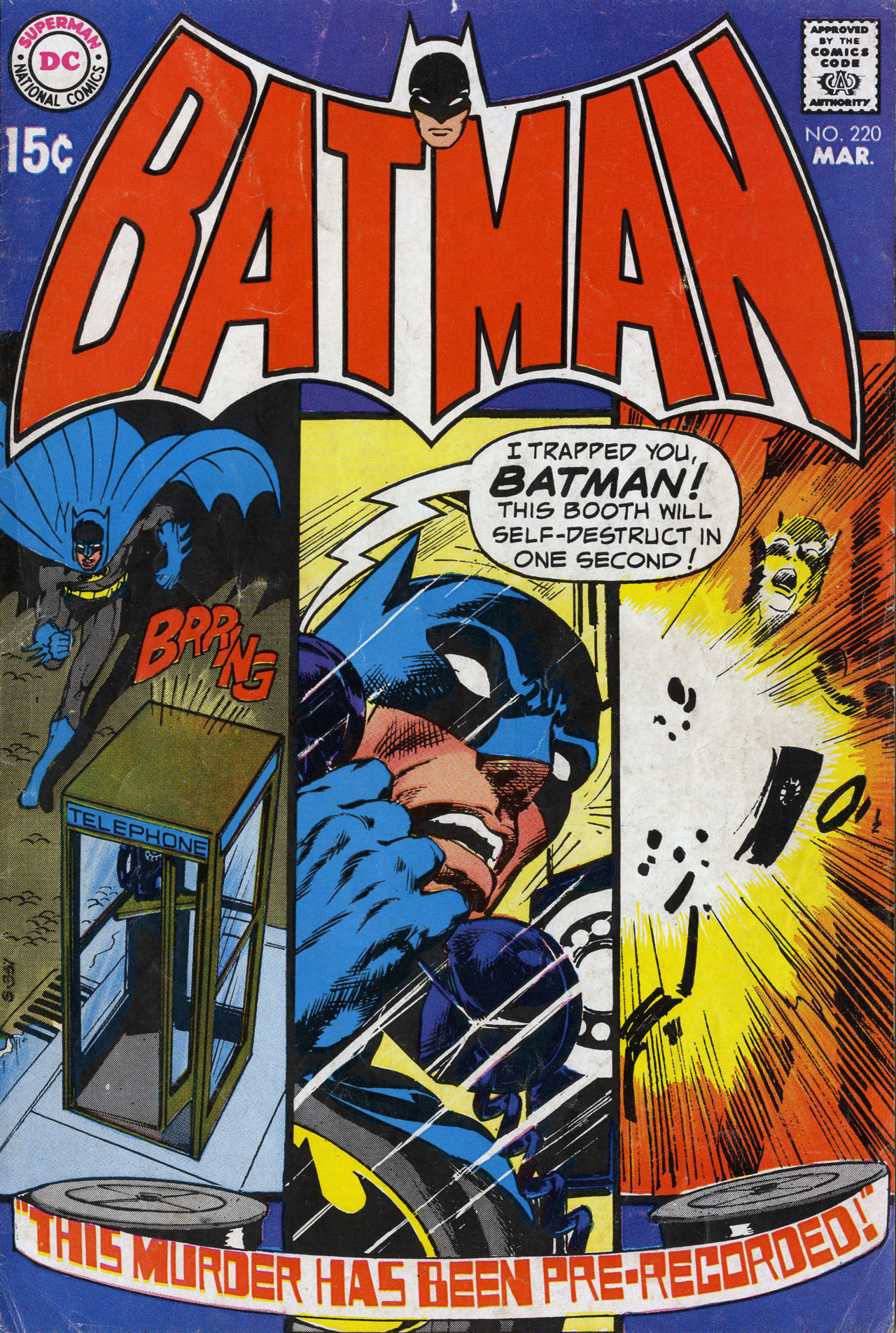 Read online Batman (1940) comic -  Issue #220 - 1