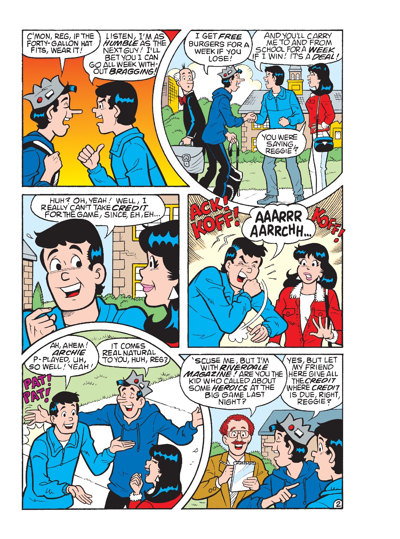 Read online Archie's Funhouse Double Digest comic -  Issue #22 - 243