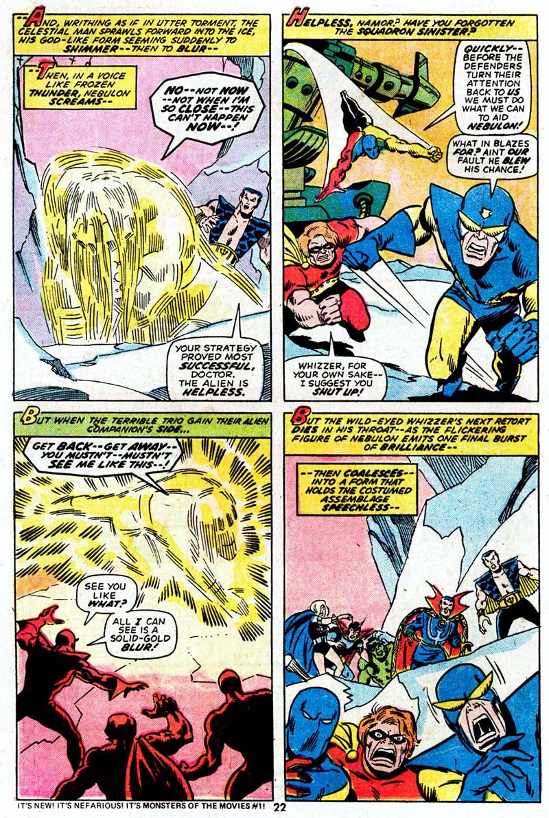 Read online The Defenders (1972) comic -  Issue #14 - 14