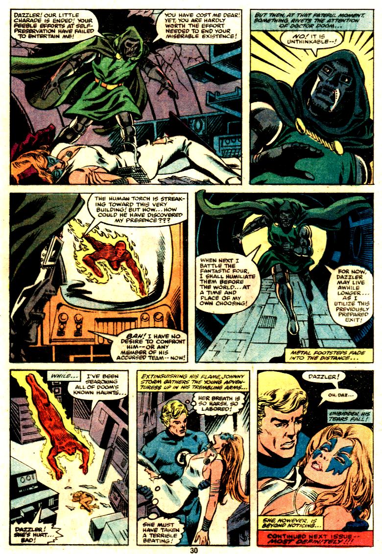 Read online Dazzler (1981) comic -  Issue #4 - 23