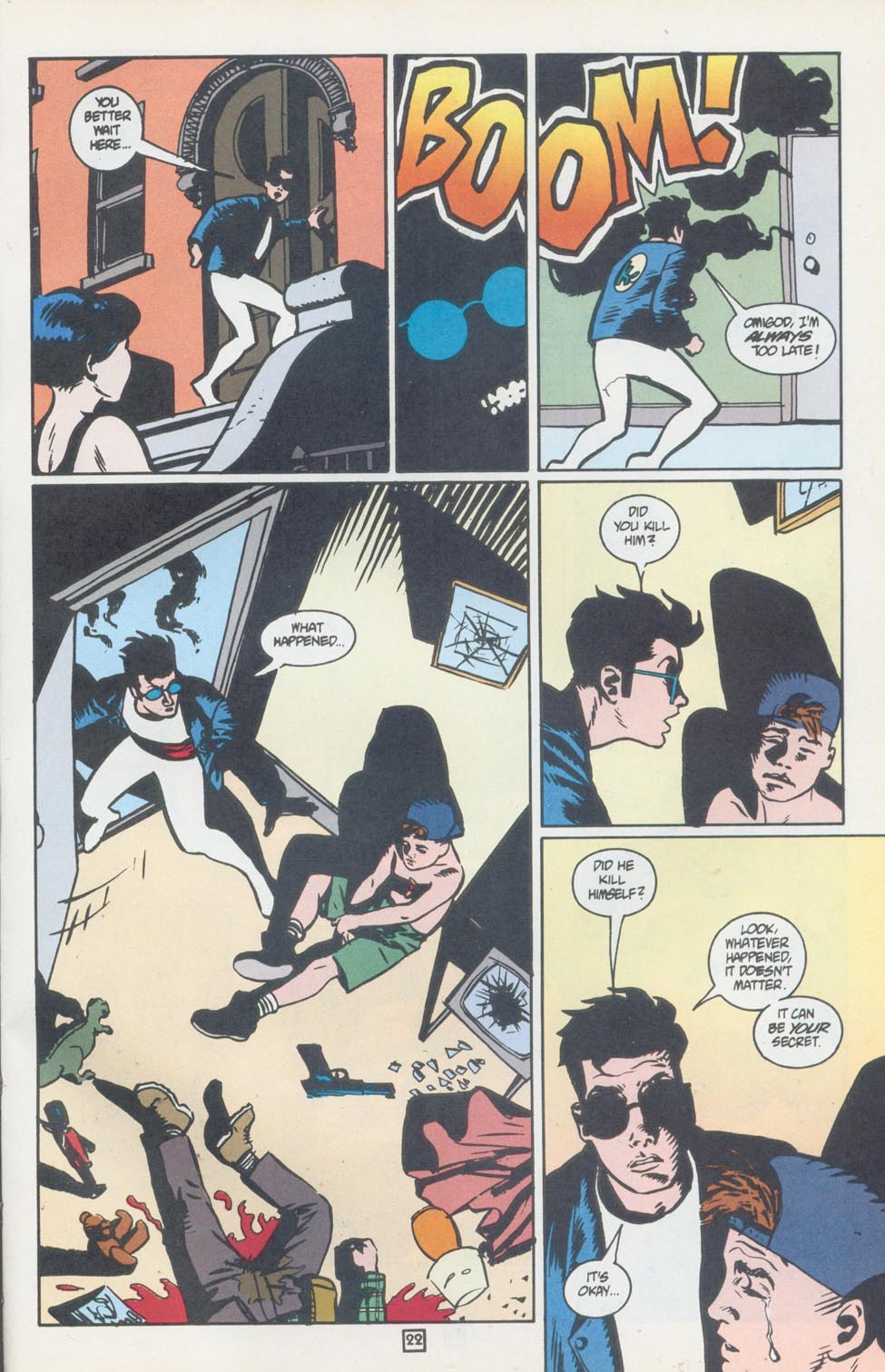 Read online Kid Eternity (1993) comic -  Issue #12 - 22