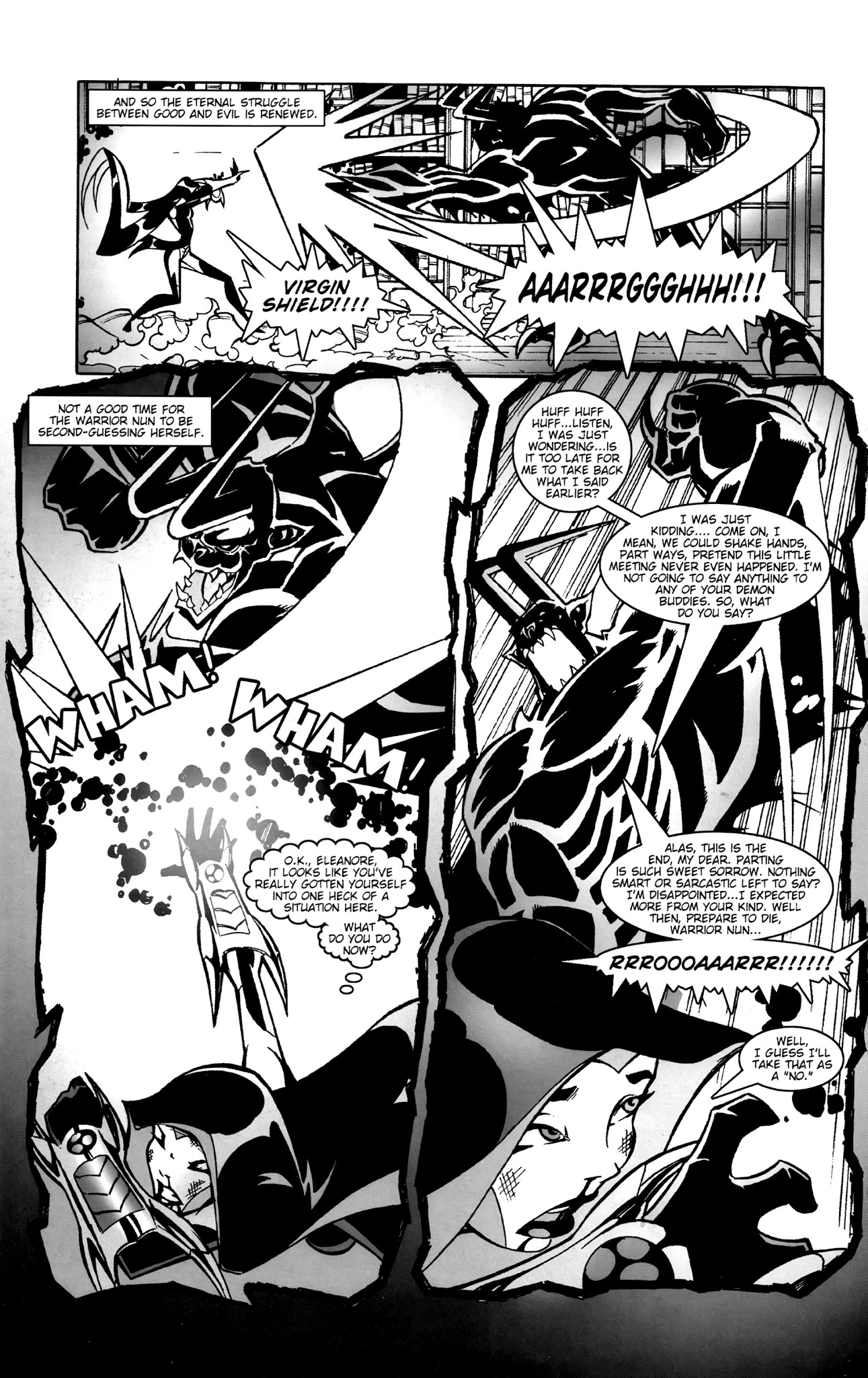 Read online Warrior Nun Areala (1999) comic -  Issue #19 - 6
