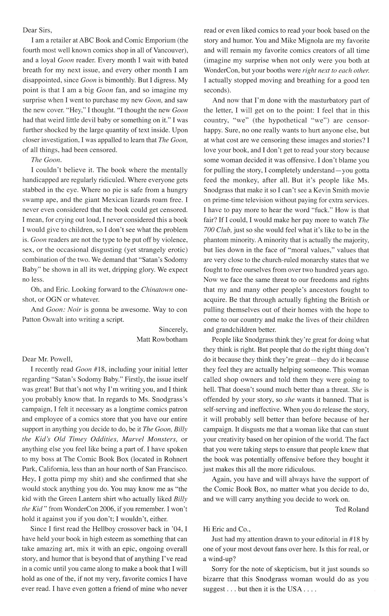 Read online Satan's Sodomy Baby comic -  Issue # Full - 27