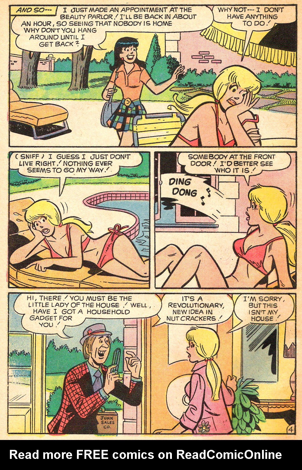 Read online Archie's Girls Betty and Veronica comic -  Issue #213 - 6