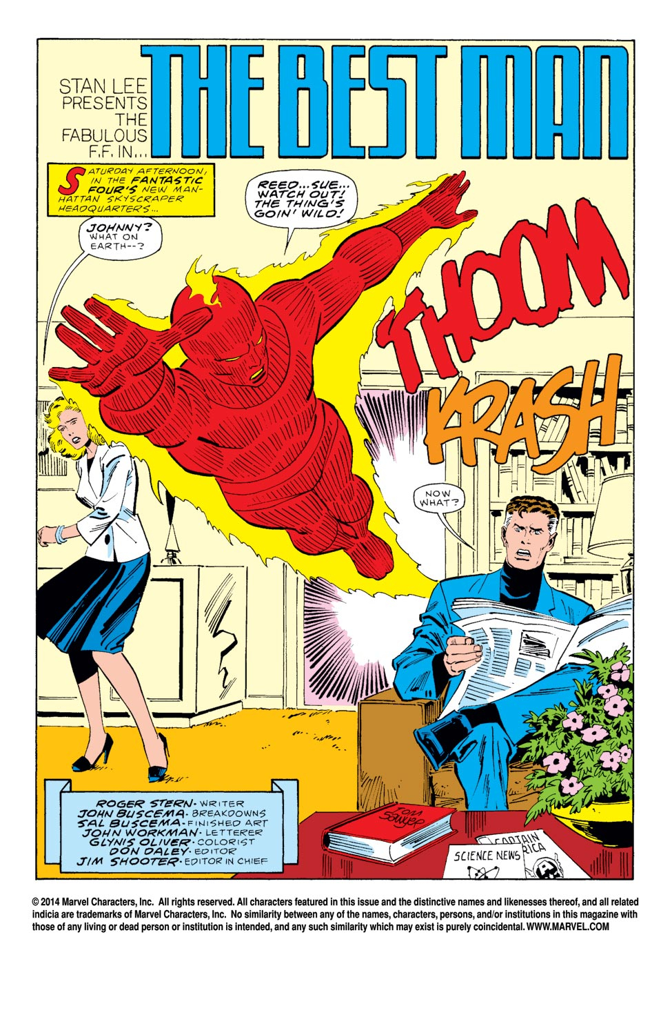 Read online Fantastic Four (1961) comic -  Issue #299 - 2
