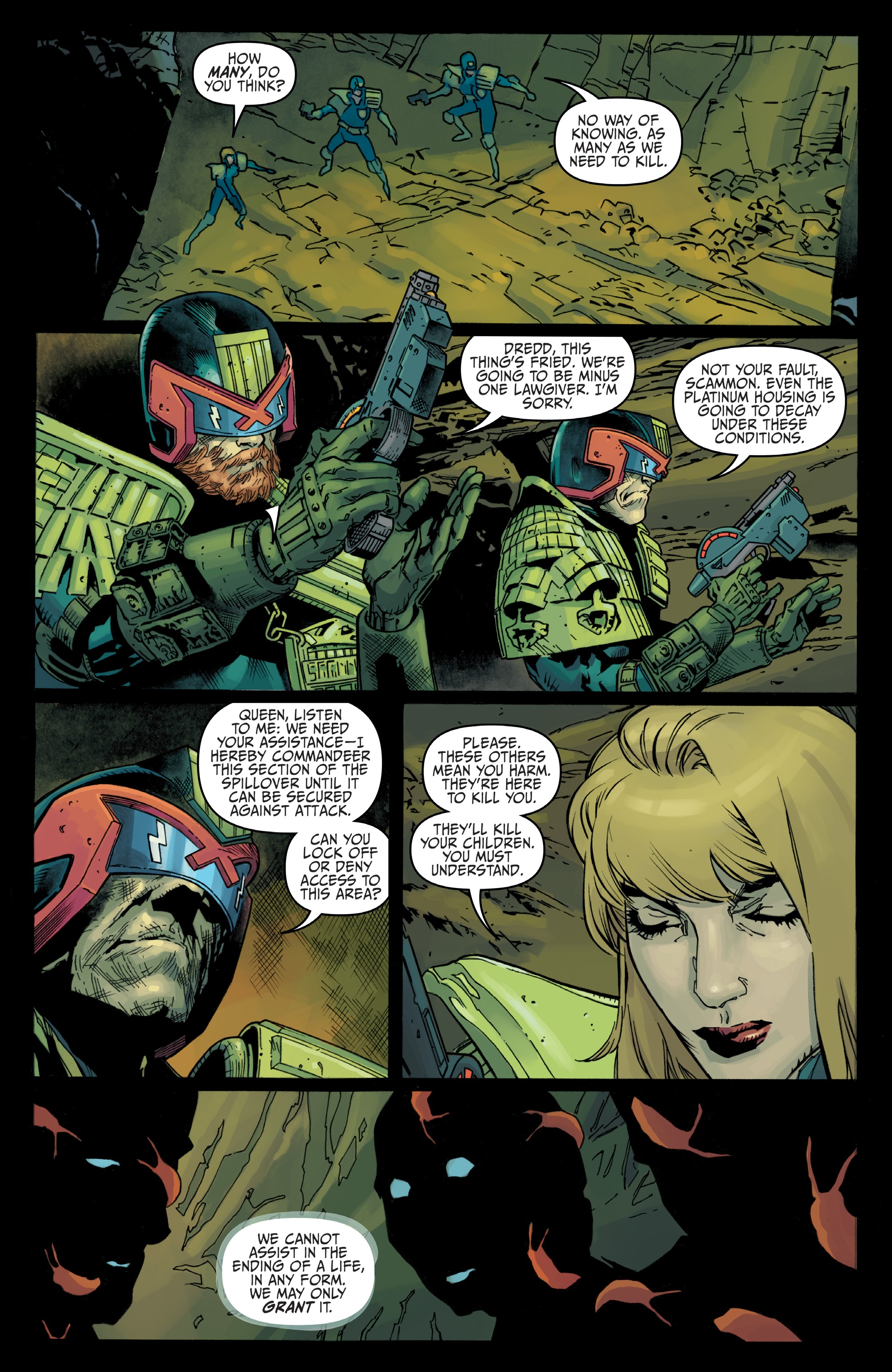 Read online Judge Dredd: Toxic comic -  Issue #4 - 10