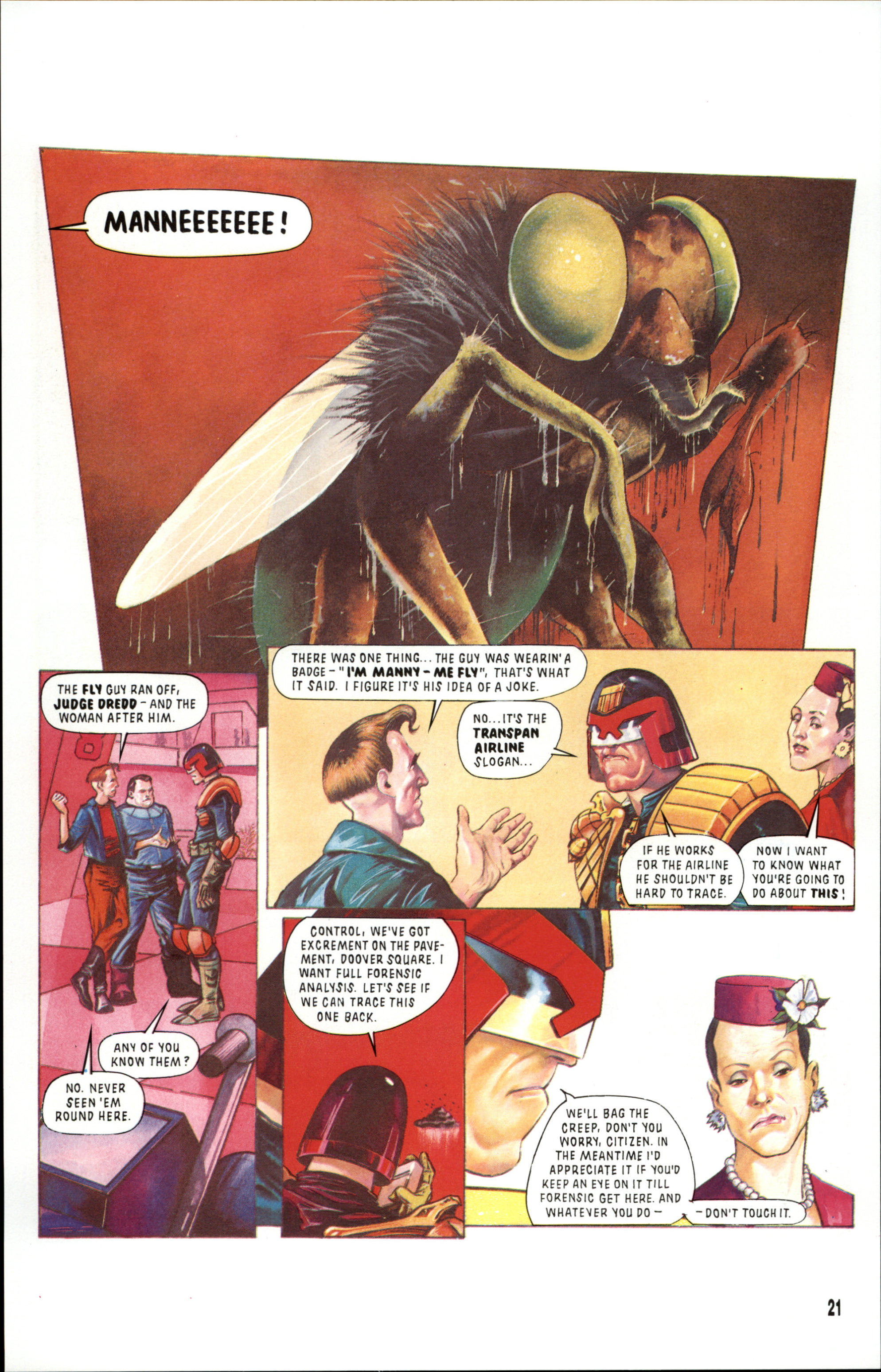 Read online Dredd Rules! comic -  Issue #11 - 23